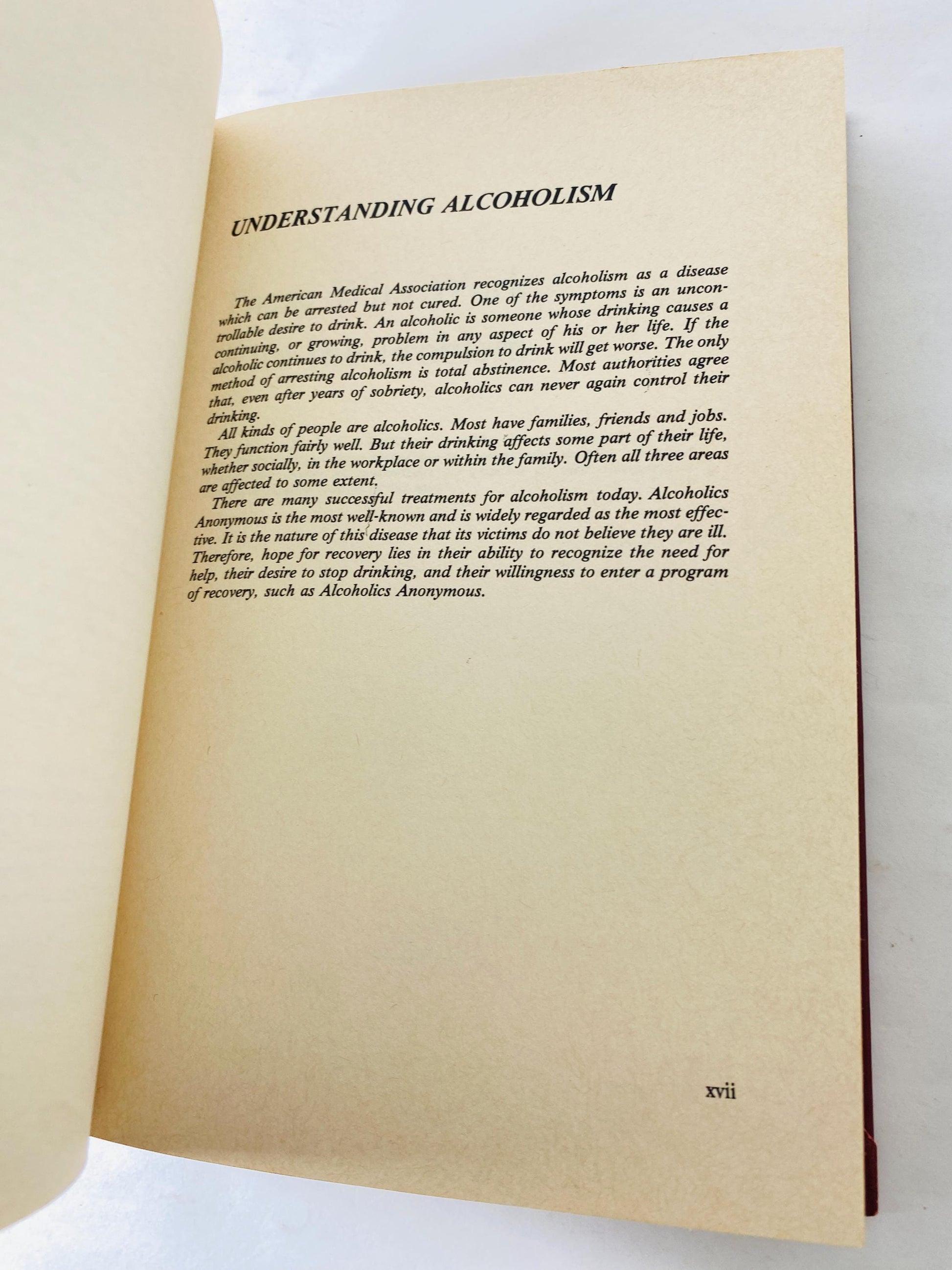 1986 Al-Anon Faces Alcoholism Twelve Steps & Twelve Traditions Vintage Alcoholics Anonymous book Recovery AA sobriety EARLY Printing HelenK