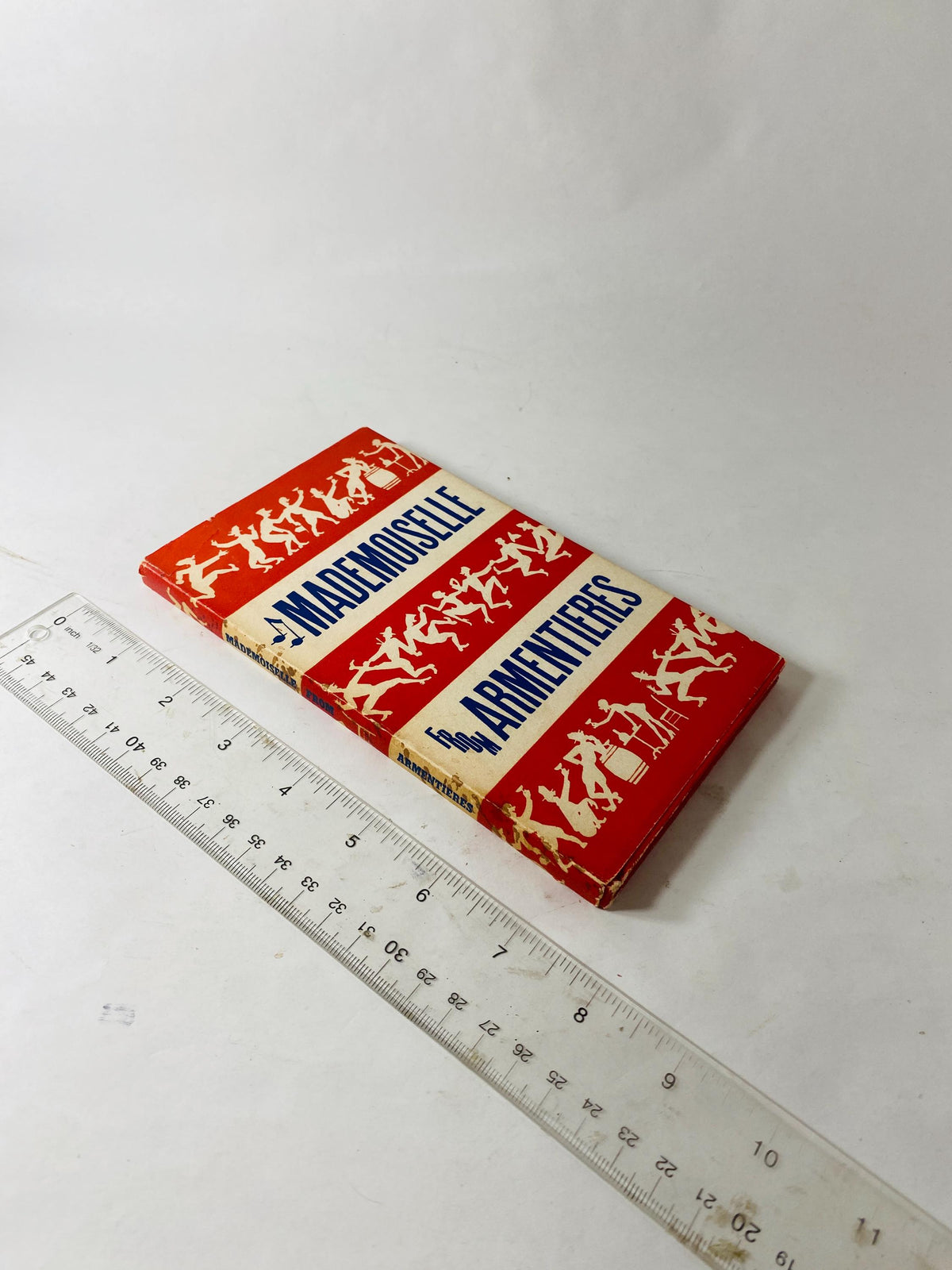 Mademoiselle From Armentieres vintage book WWI Doughboy Trench Song Poem circa 1953 military Americana Hinky Dinky Parley-Voo World War 1