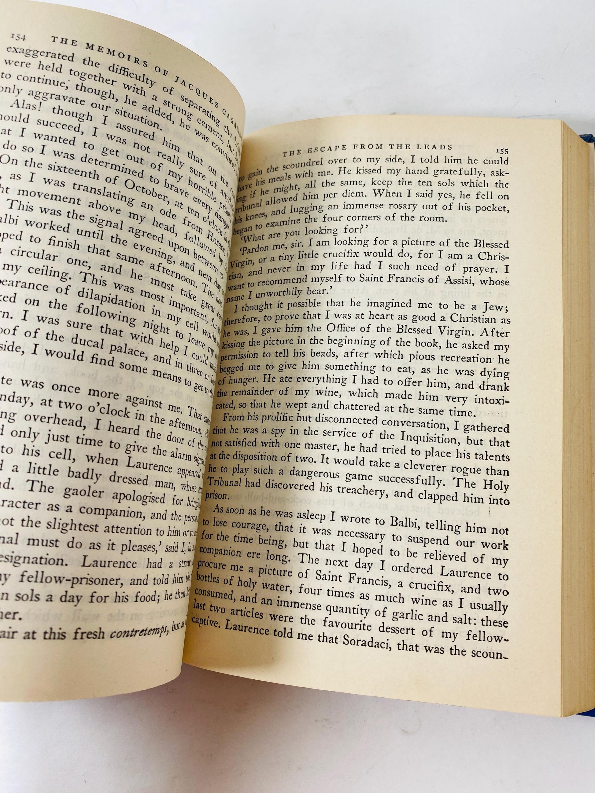 1937 Jacques Casanova Memoirs Vintage Modern Library book detailing romantic exploits and encounters with Voltaire and Catherine the Great