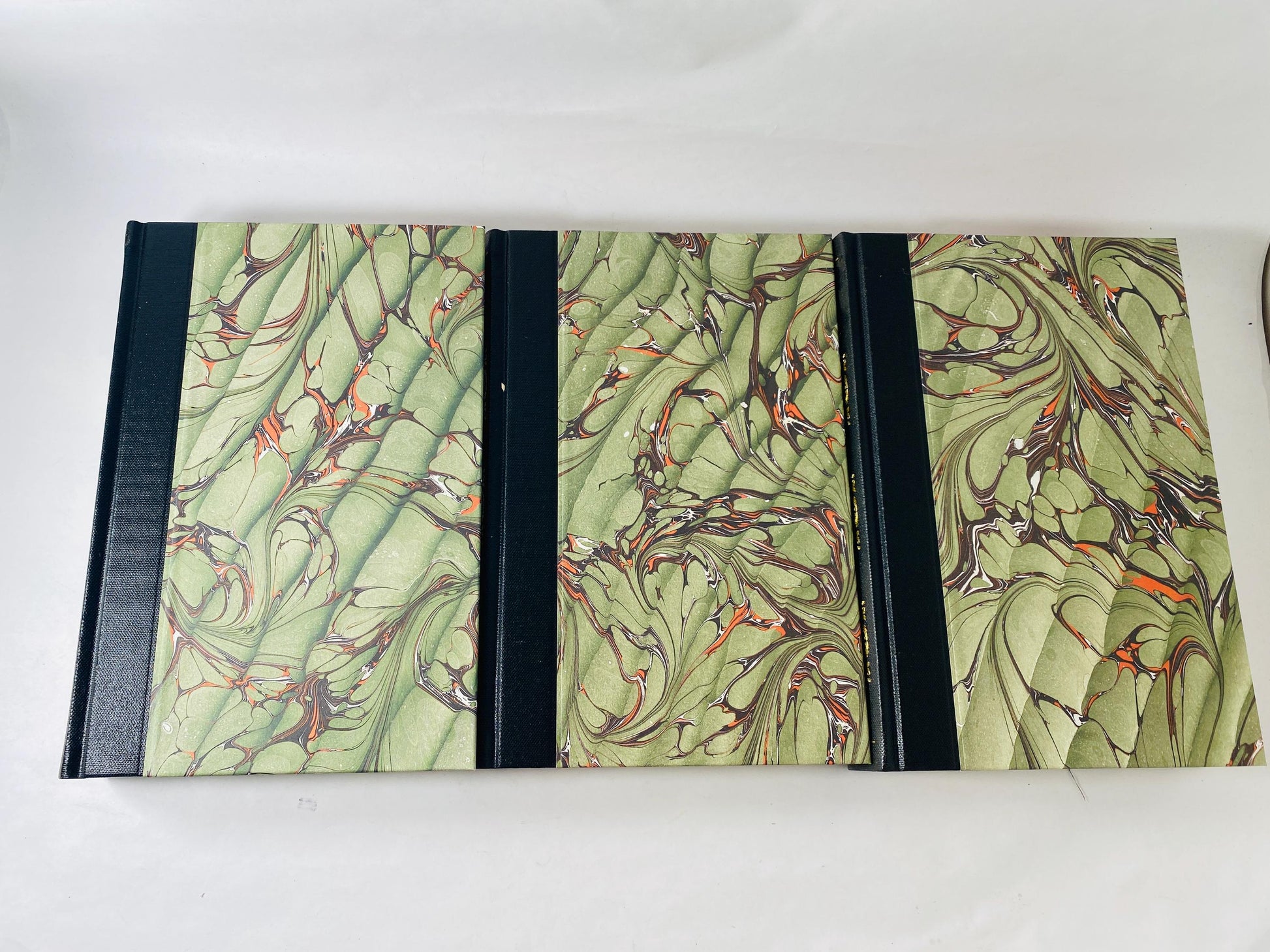 Anatomy of Melancholy Robert Burton Folio Society 3 Volume Set vintage books Marbled Boards Philip Pullman Medicine Physician. Doctor gift