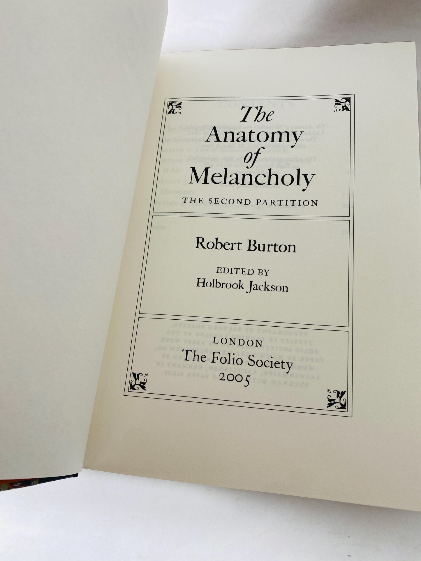 Anatomy of Melancholy Robert Burton Folio Society 3 Volume Set vintage books Marbled Boards Philip Pullman Medicine Physician. Doctor gift