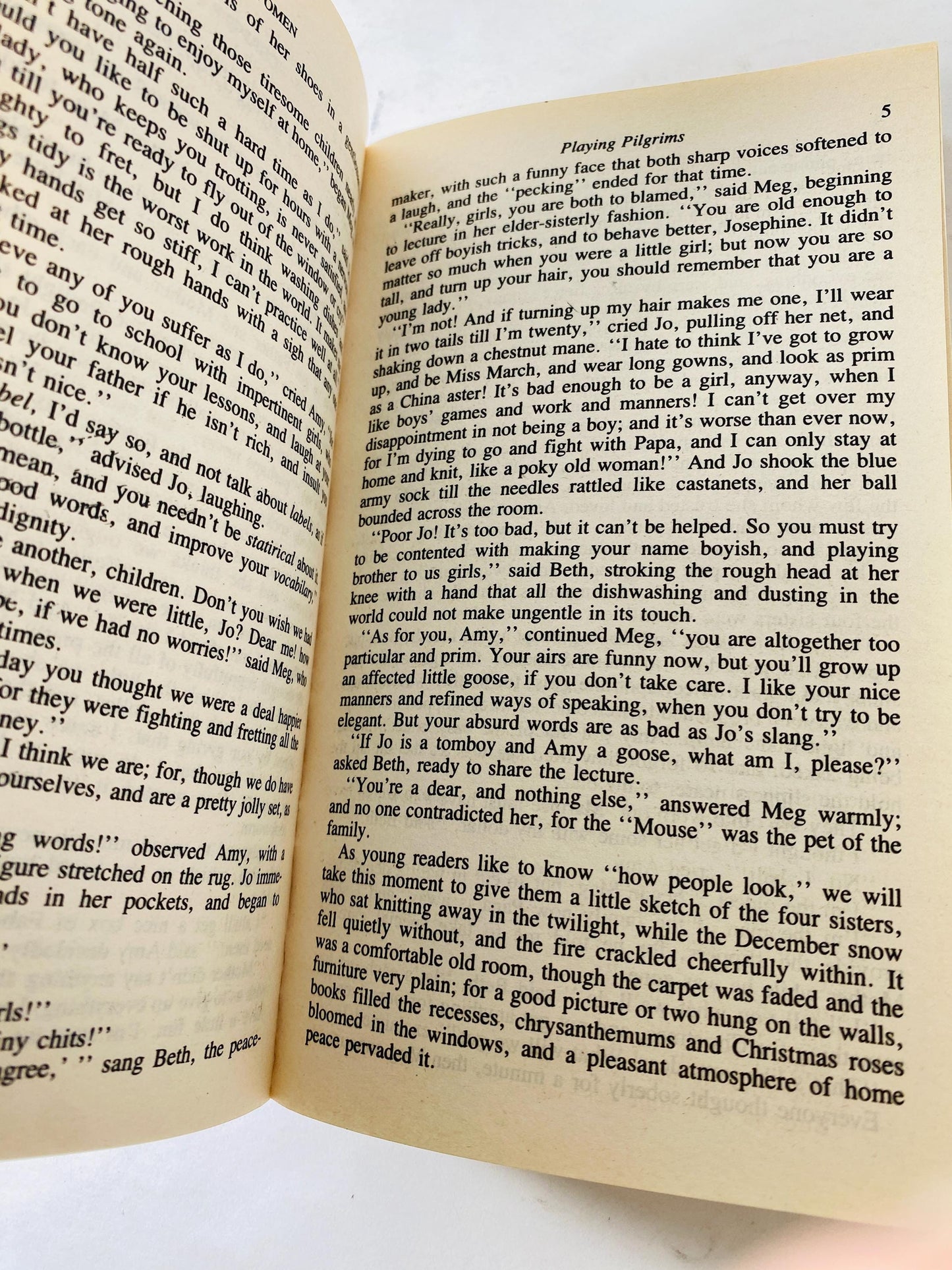 1983 Little Women vintage paperback book by Louisa May Alcott purple book Meg, Jo, Beth, and Amy. Beautiful book lover gift BFF daughter