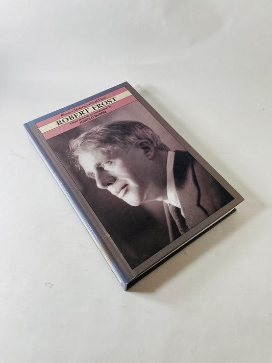 Robert Frost vintage book Bloom’s Modern Critical Views Harold Bloom circa 2003 Literary Criticism Poetry Study Book