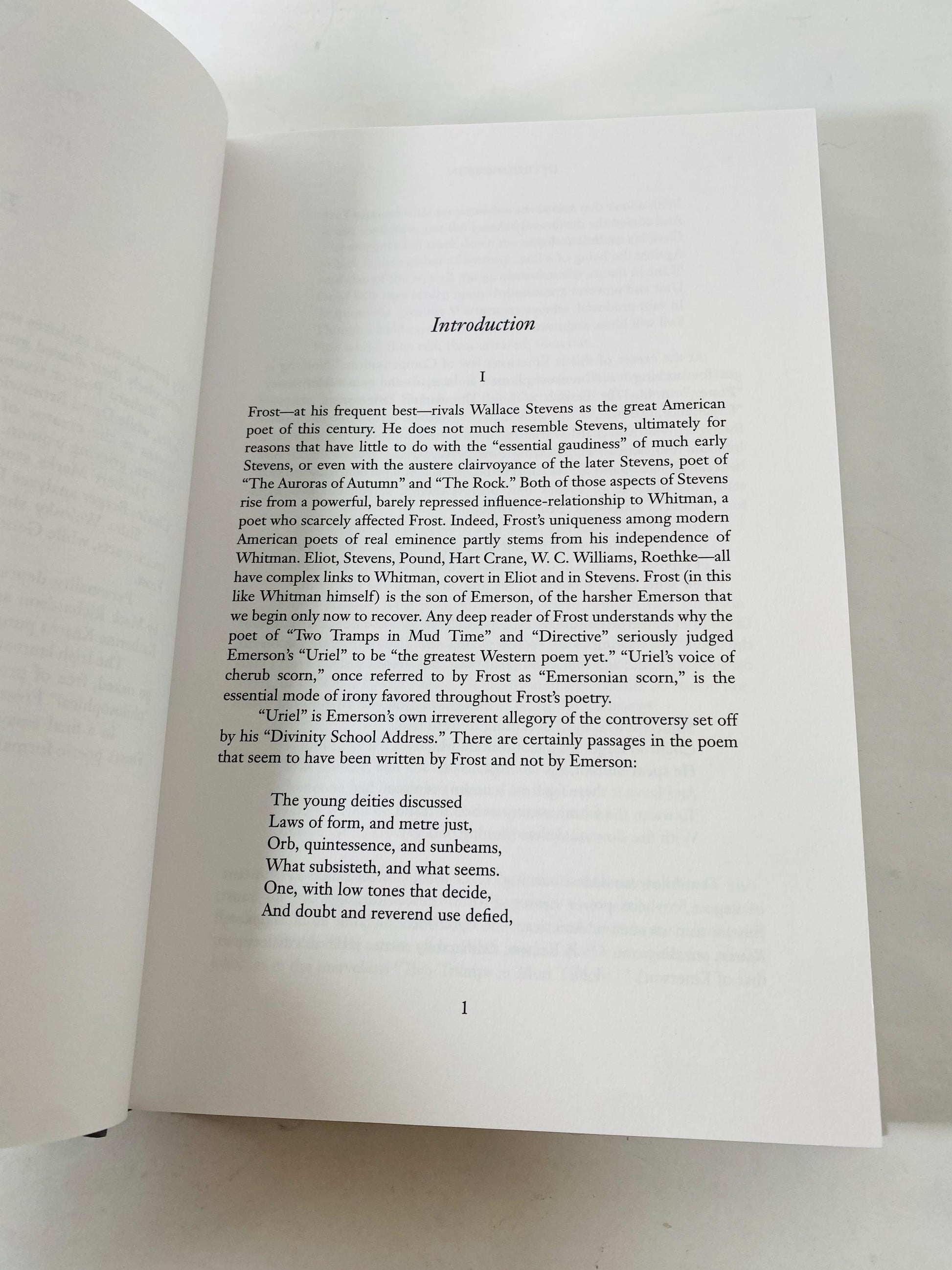 Robert Frost vintage book Bloom’s Modern Critical Views Harold Bloom circa 2003 Literary Criticism Poetry Study Book