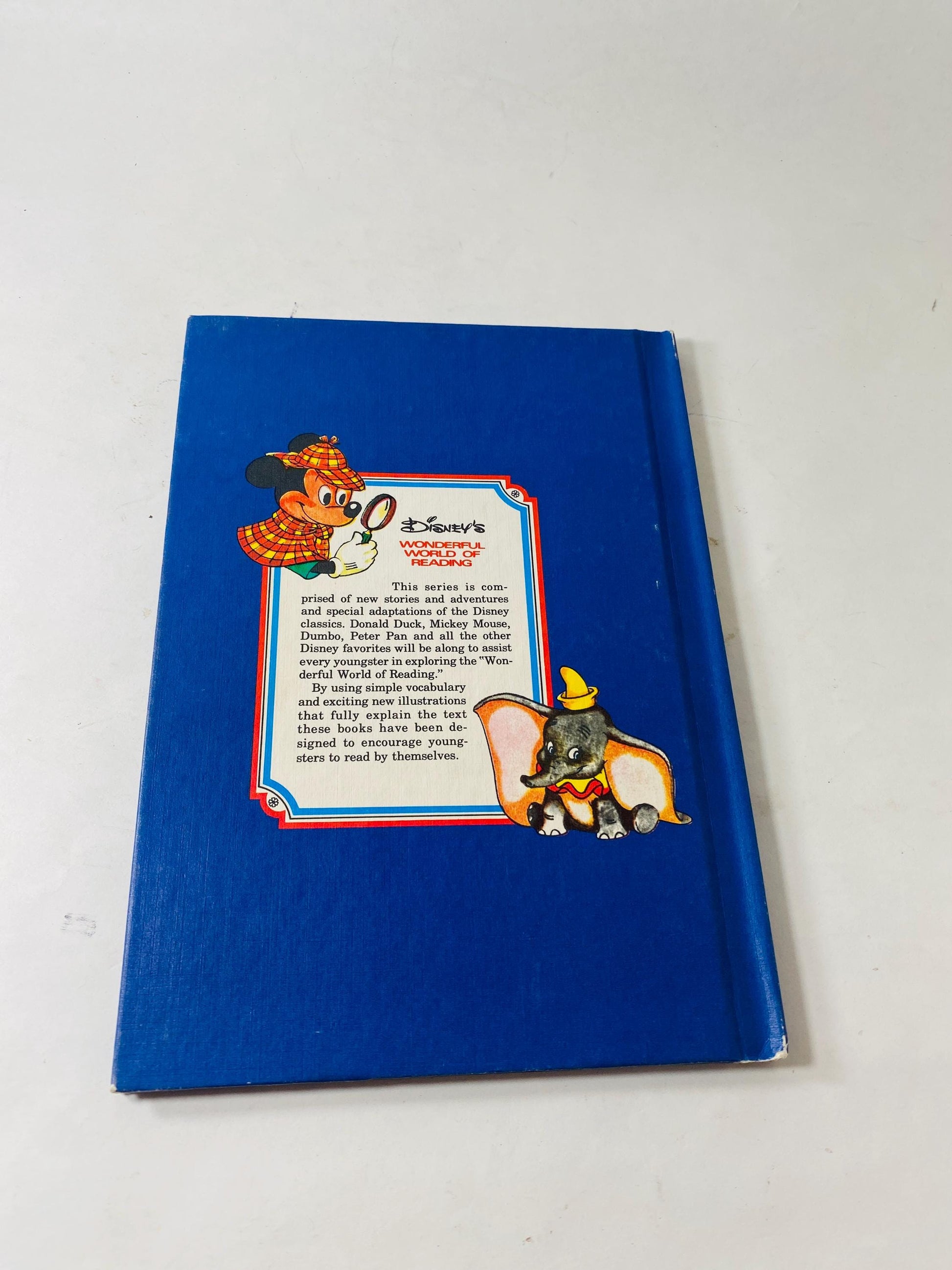Vintage Walt Disney 7 large Wonderful World of Reading book lot circa 1973 Snow White Gulliver Mickey Sorcerer's Apprentice Lady & the Tramp