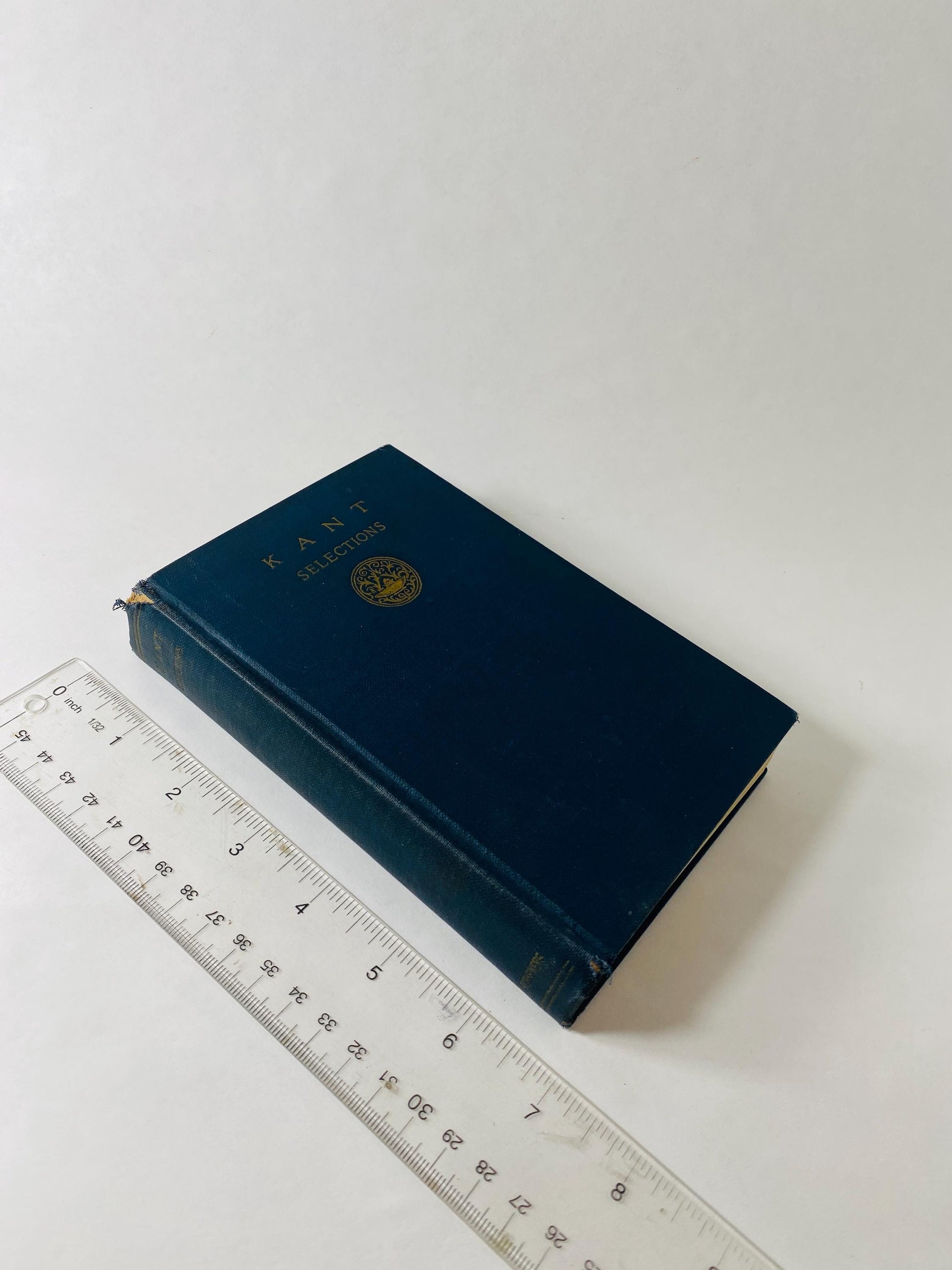 Kant book edited by Theodore Greene circa 1929 Philosophy, Economics, capitalism, politics. Free thinking, intellectual. Vintage blue book