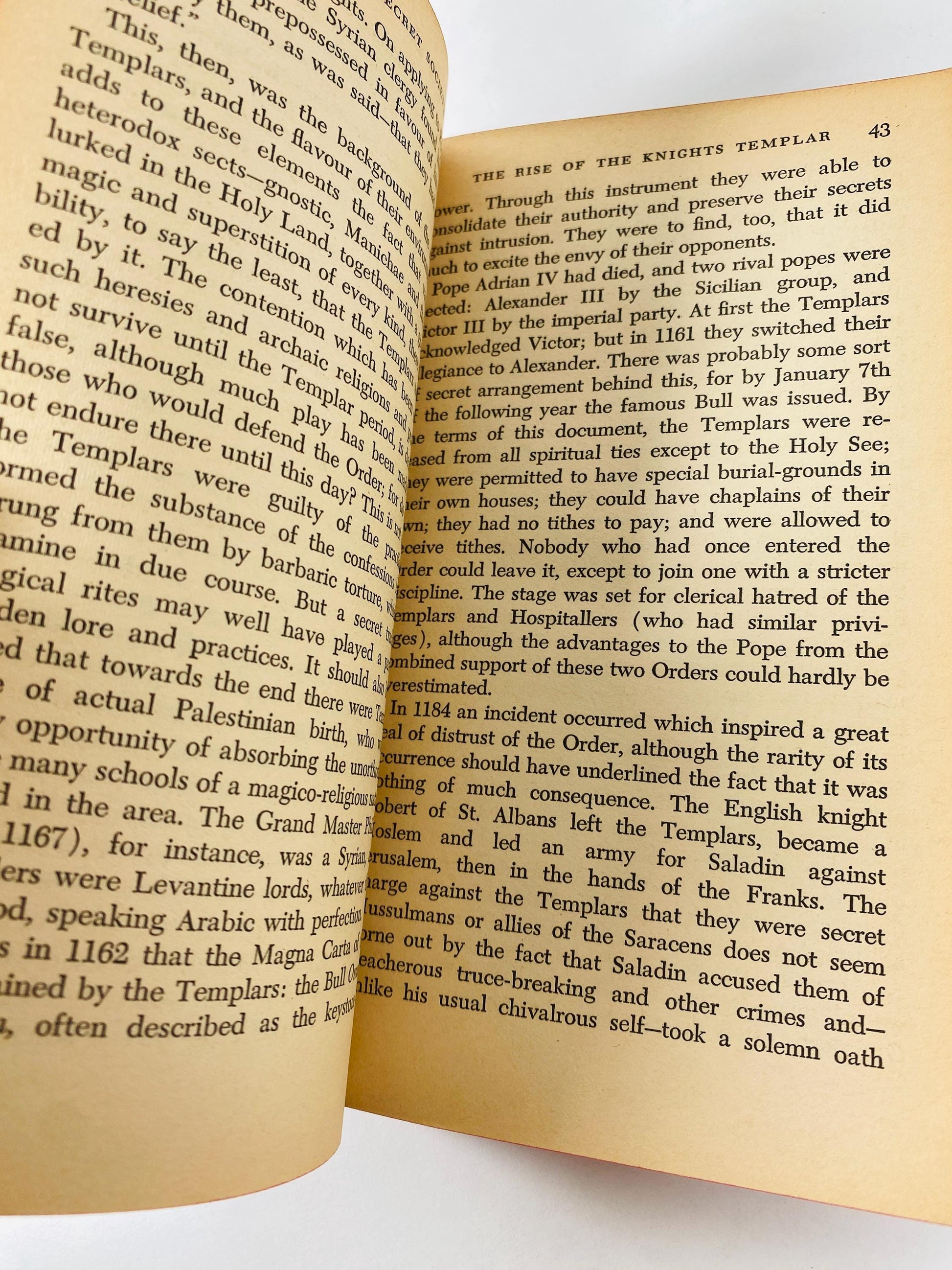 Secret Societies vintage paperback book circa 1969 by Arkon Daraul Scottish Rite Freemasonry, Southern Jurisdiction