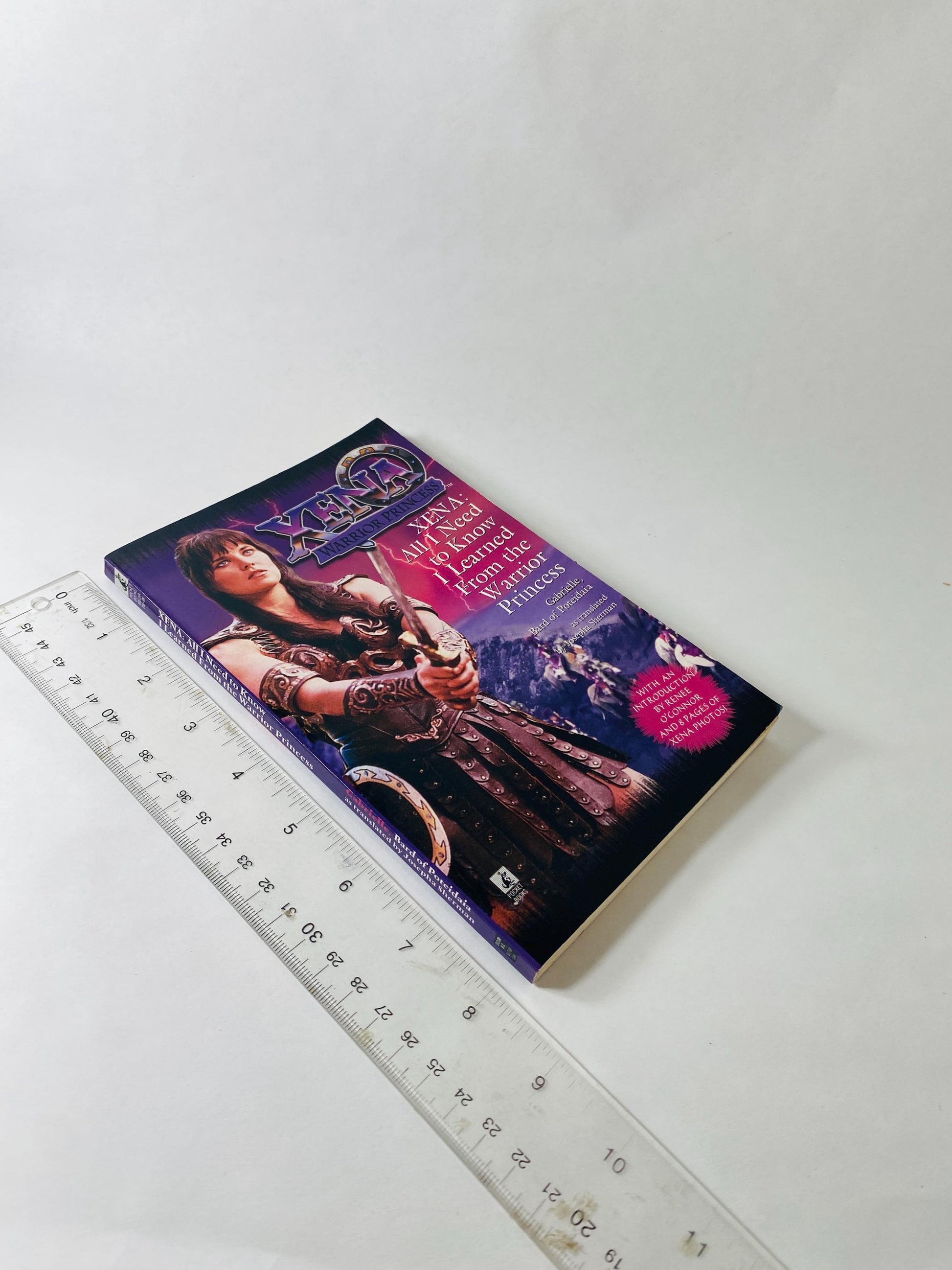 Xena vintage paperback book All I Need to Know I Learned from the Warrior Princess by Josepha Sherman circa 1998