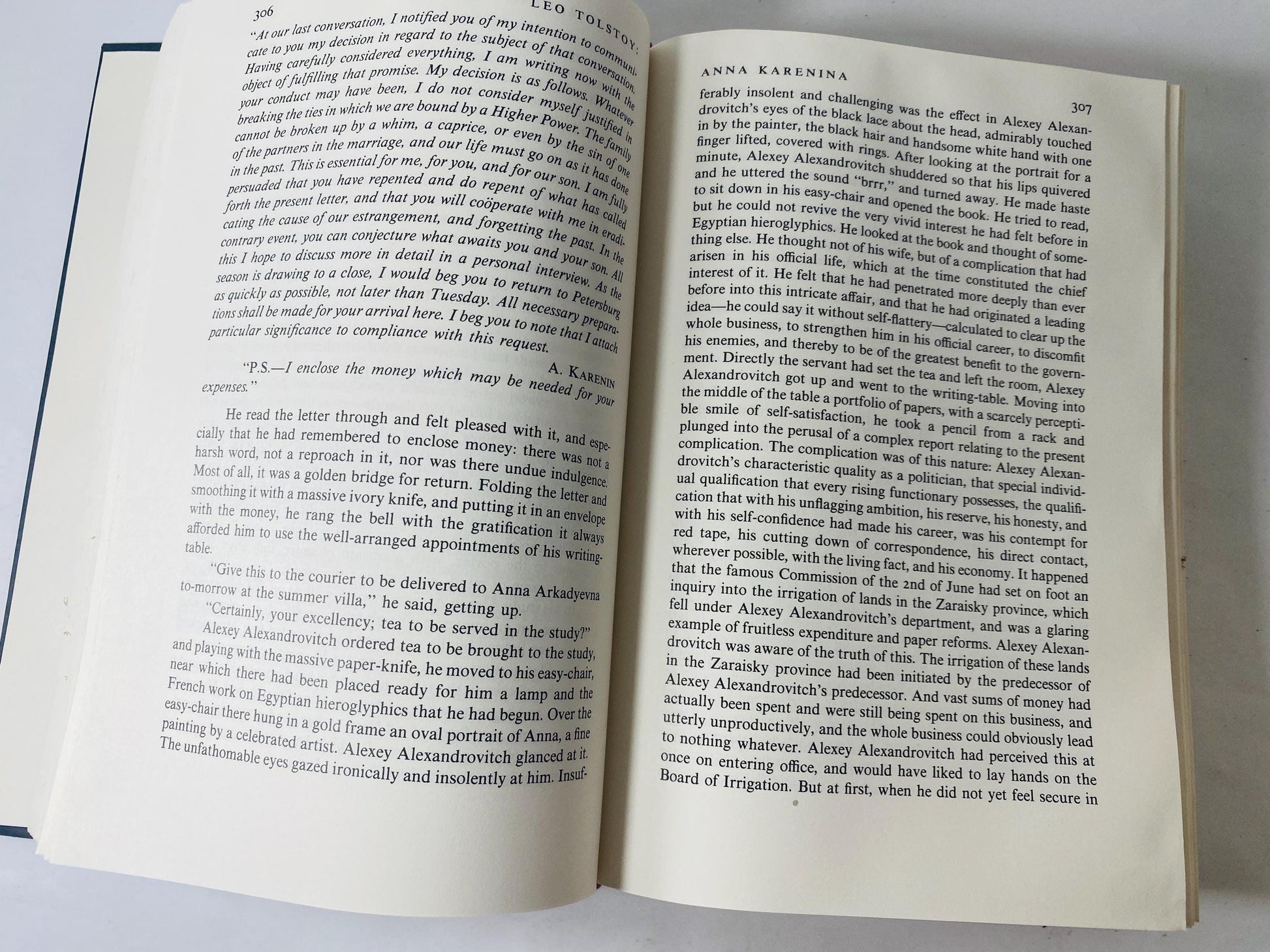 Anna Karenina by Leo Tolstoy Vintage book circa 1978 Russian Story of love, lust, passion betrayal