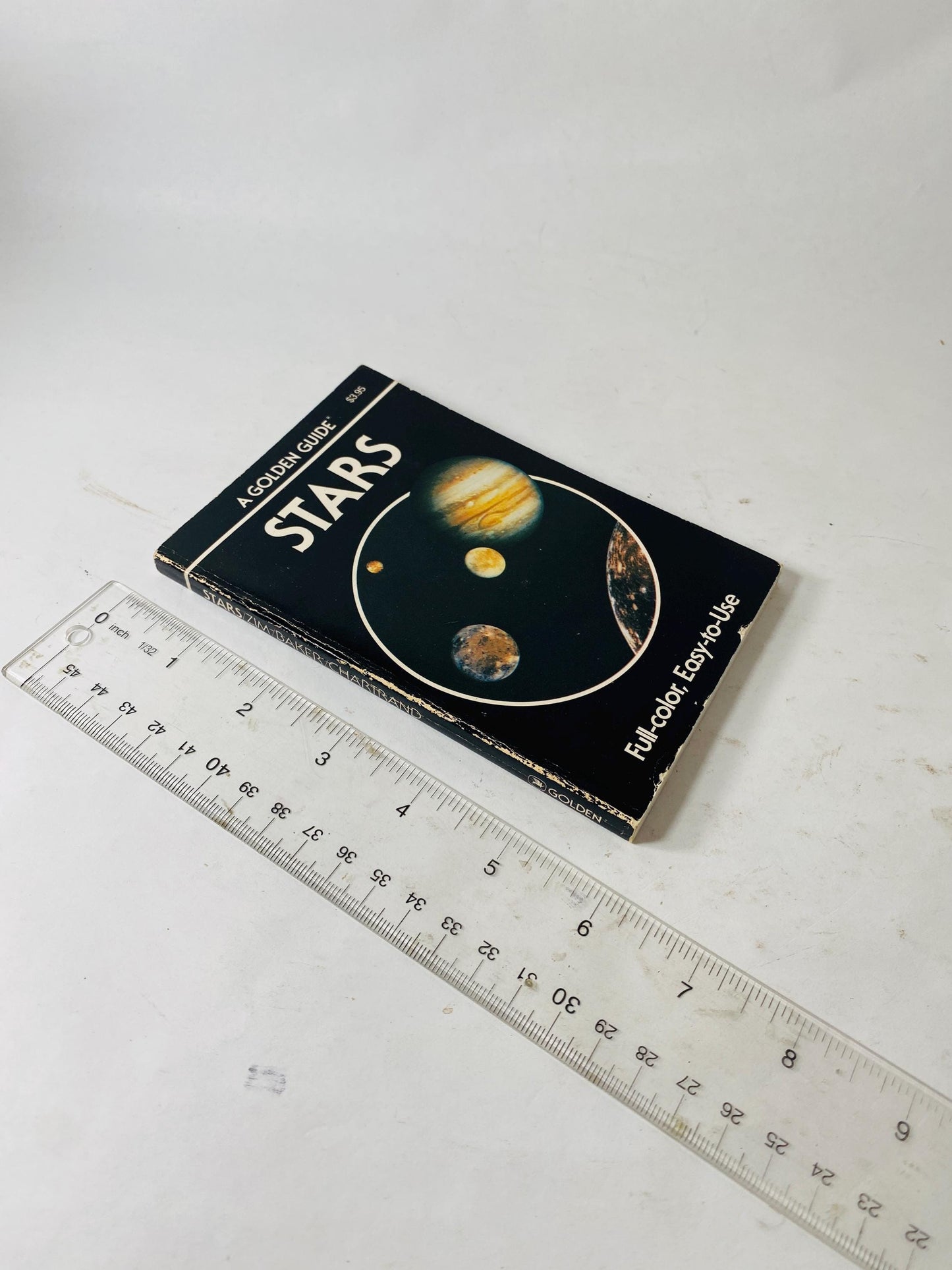 Stars Guide to Constellations Sun Moon Planets and the Heavens Golden Nature Guide paperback Book by Herbert Zim circa 1985