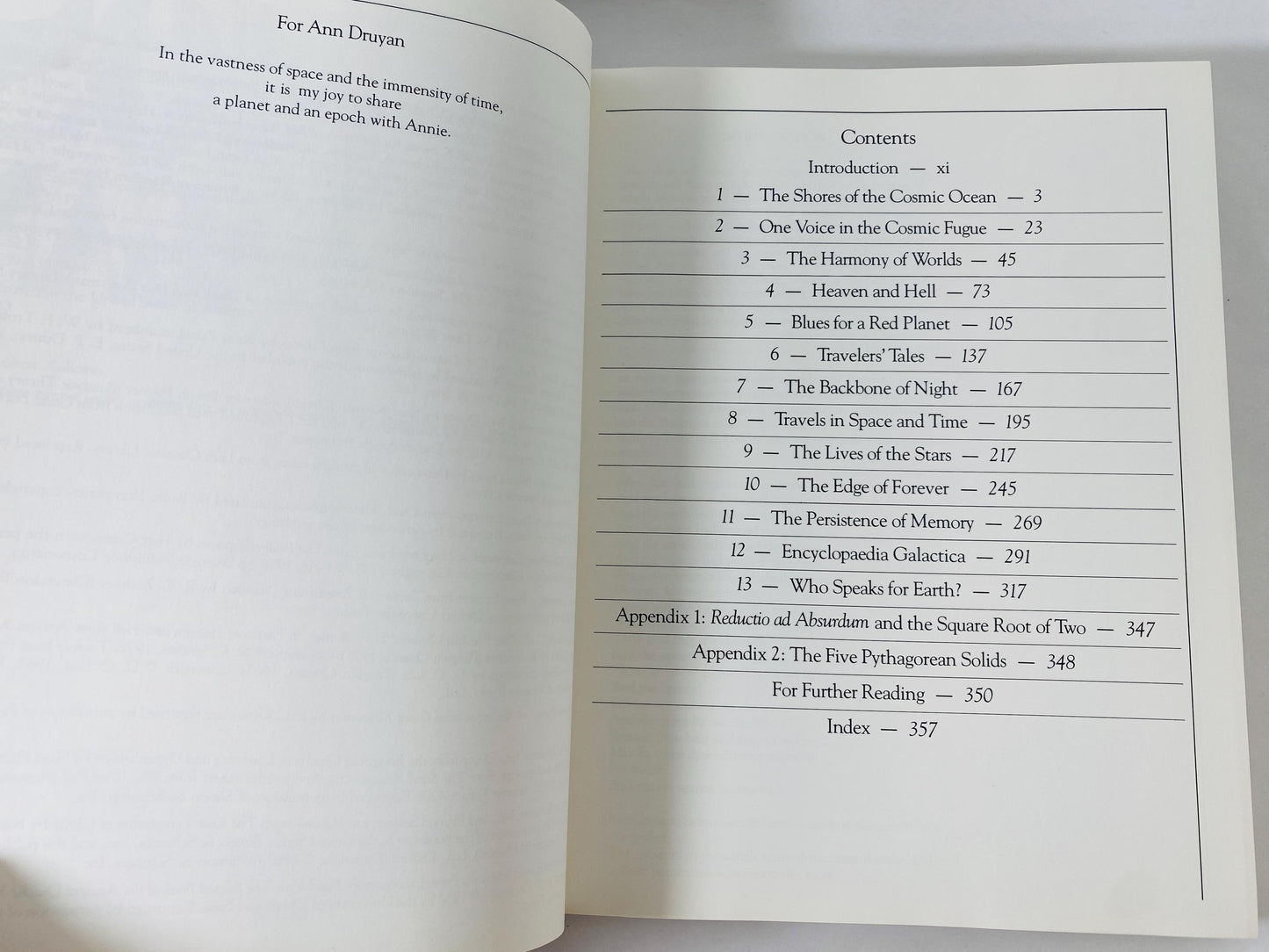 Cosmos First edition vintage book by Carl Sagan circa 1980 Astronomy, cosmology, astrophysicist, astrobiology, science popularizer. Gift