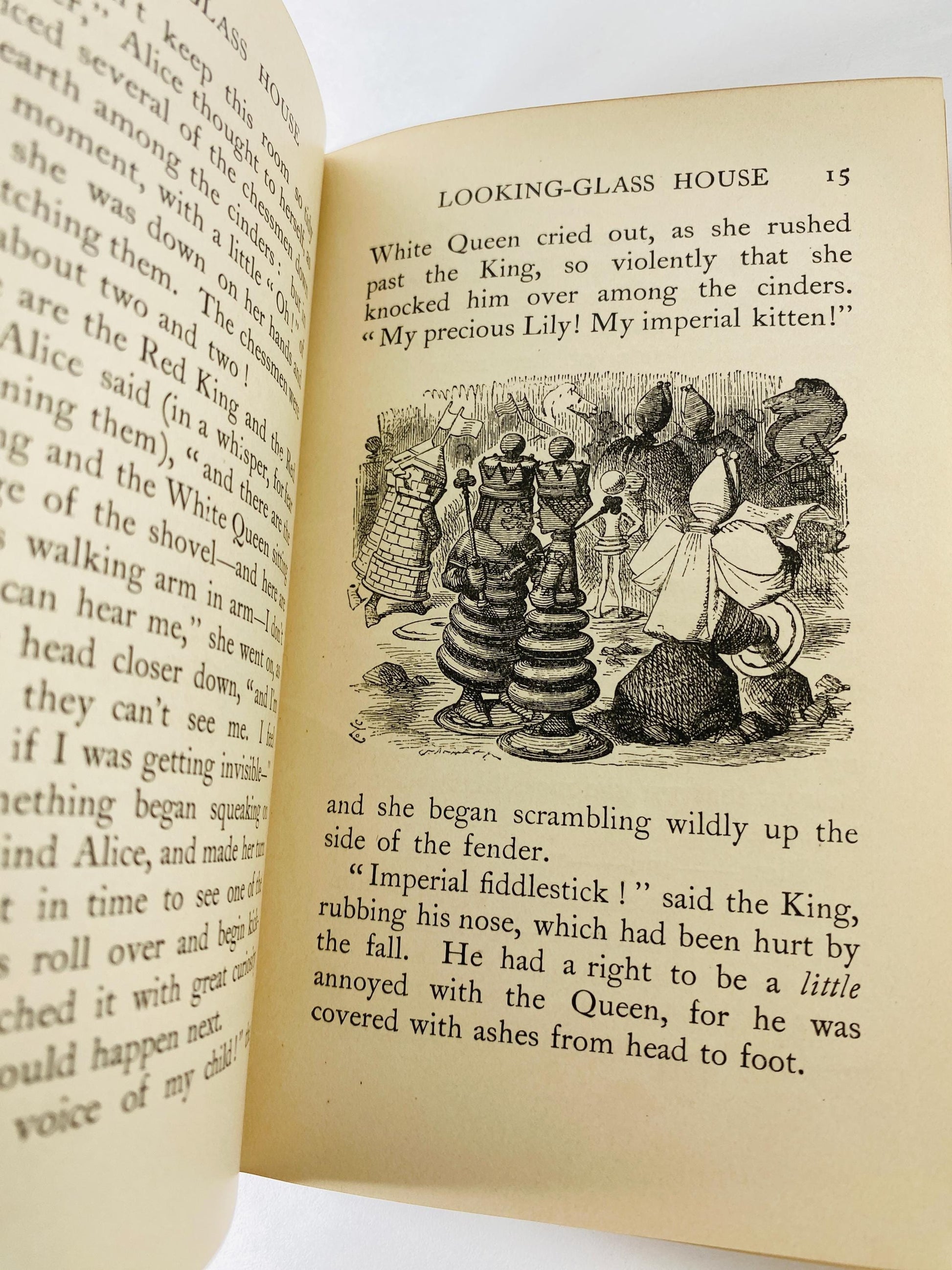 1927 Through the Looking-Glass and What Alice Found There by Lewis Carroll illustrated John Tenniel London Macmillan