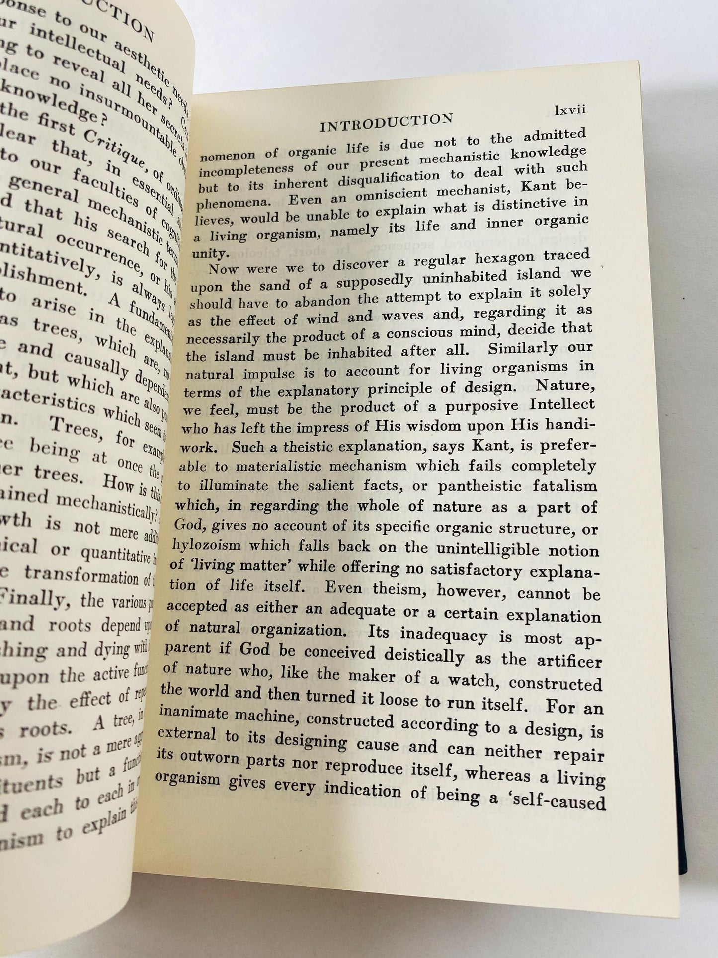 Kant book edited by Theodore Greene circa 1929 Philosophy, Economics, capitalism, politics. Free thinking, intellectual. Vintage blue book