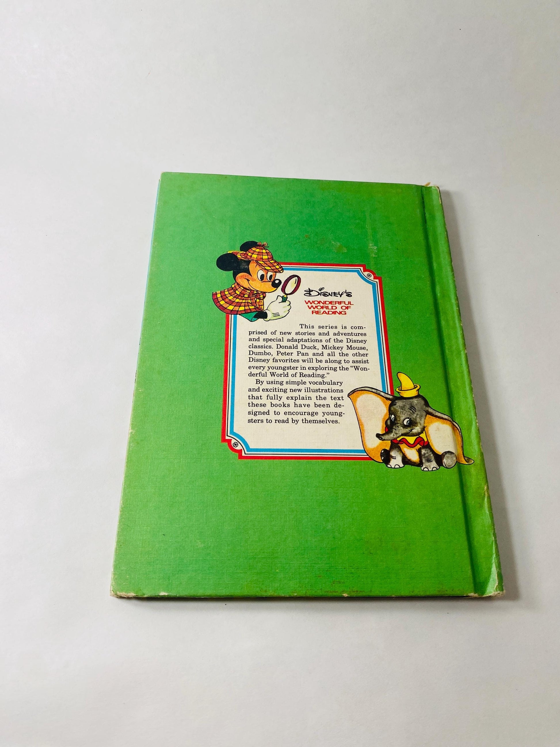 Thumper book Walt Disney vintage book about the bunny from Bambi Children's fiction circa 1982
