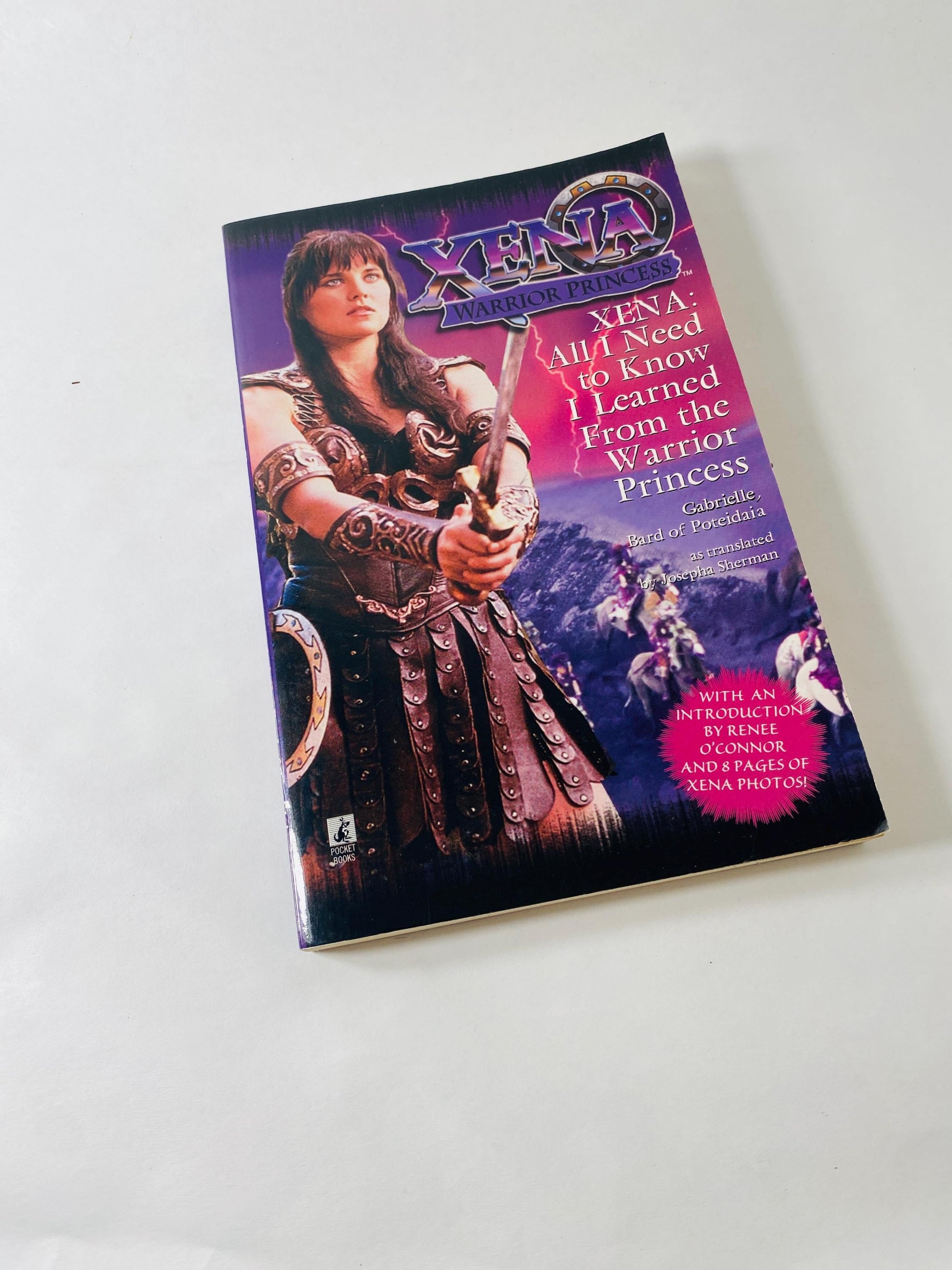 Xena vintage paperback book All I Need to Know I Learned from the Warrior Princess by Josepha Sherman circa 1998
