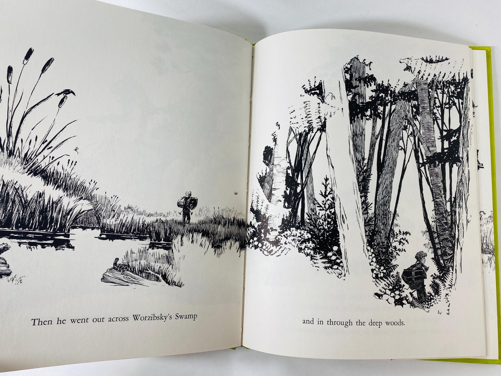 Andrew Henry's Meadow Vintage children's book by Doris Burn circa 1965 about a middle child inventor who runs away to build his own home