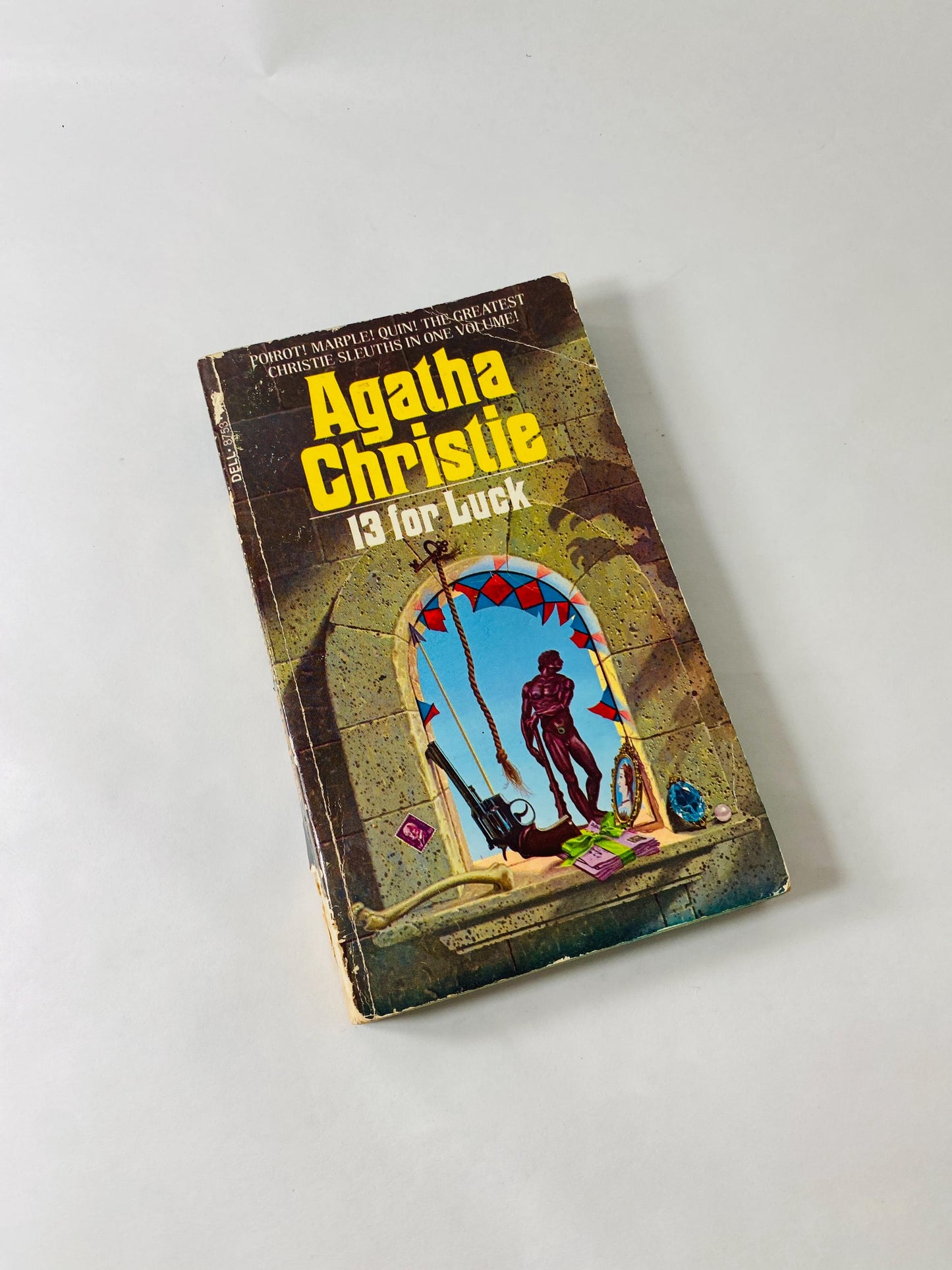 1960s 1970s Agatha Christie vintage EARLY paperback books Appointment Death Curtain Blue Train Sad Cypress Witness Prosecution Murder