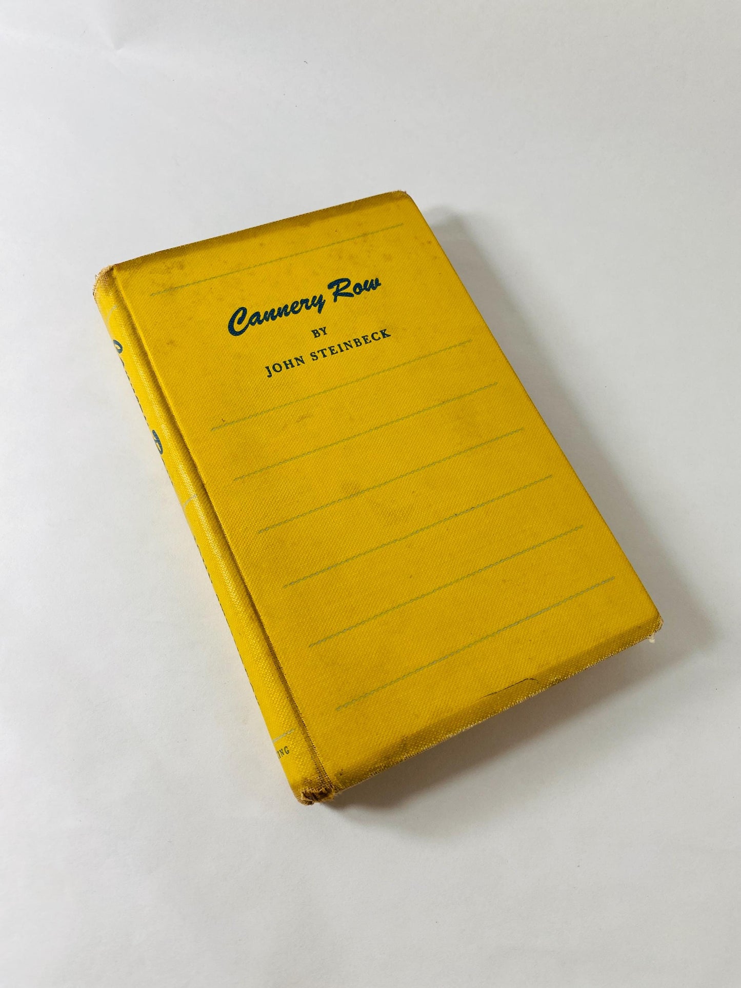 1945 John Steinbeck Cannery Row EARLY PRINTING vintage book about marginalized residents in the canning district during the Great Depression