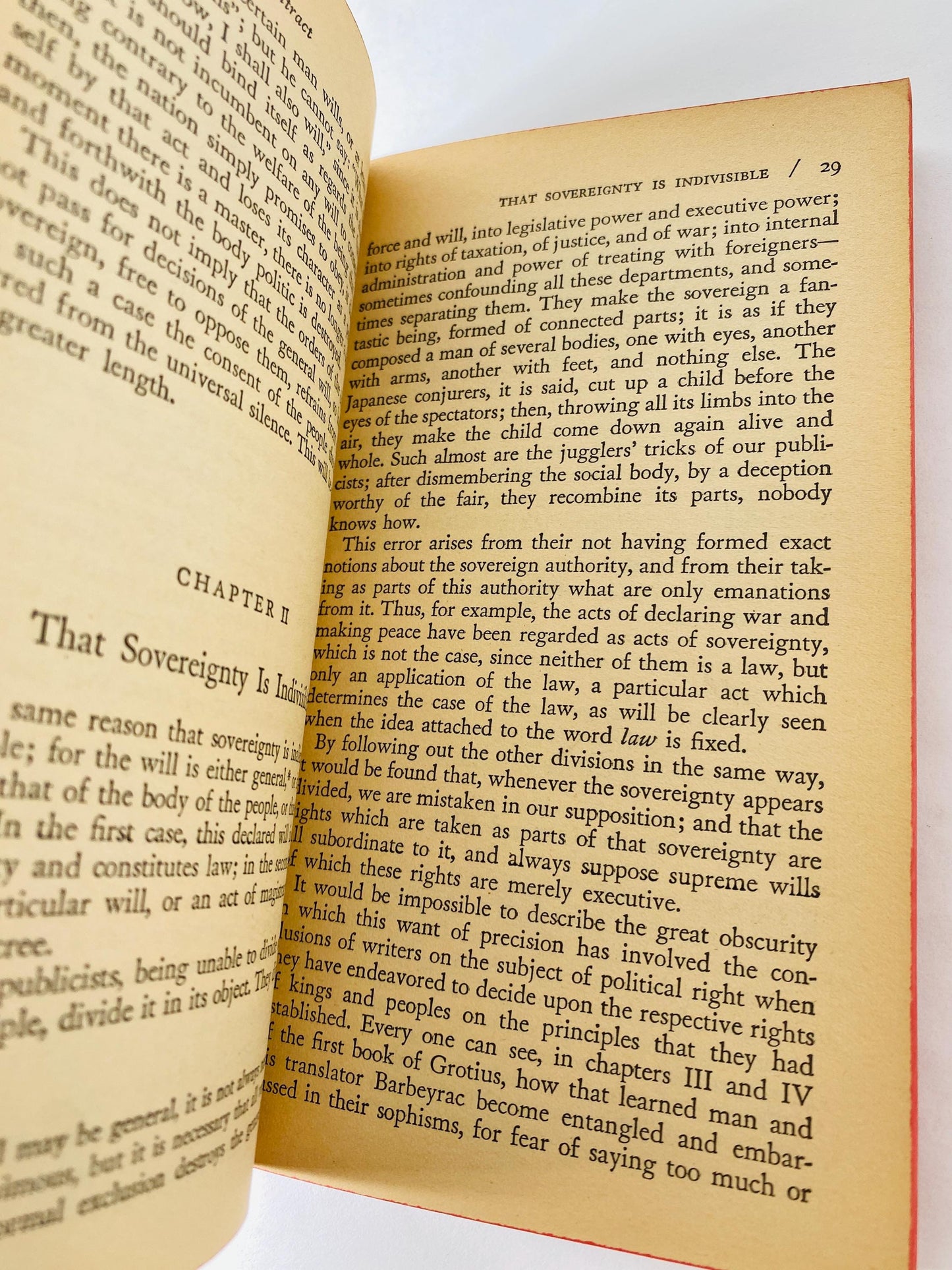 Jean Jacques Rousseau vintage paperback book political philosophy circa 1964 Social Contract and Discourse Inequality Among Mankind