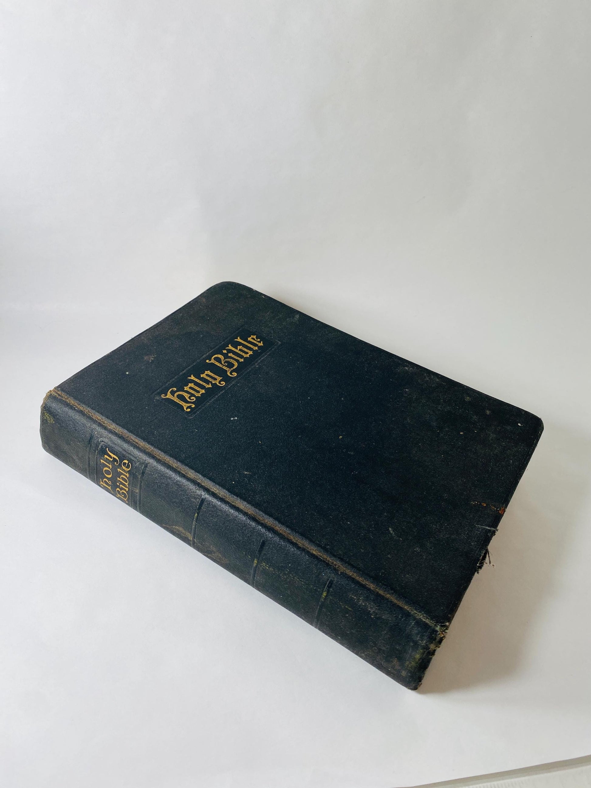 Holman Holy Bible Vintage book King James book New and Old Testaments KJV