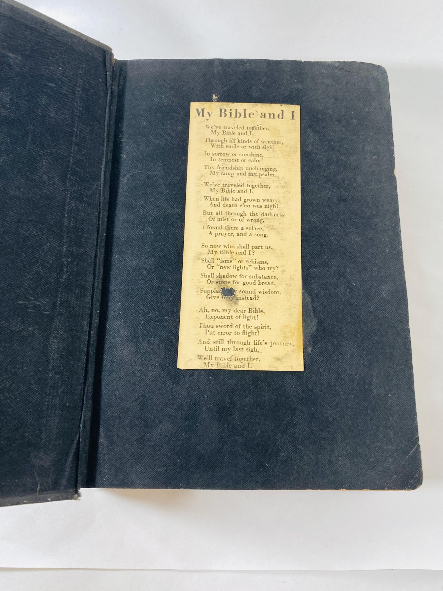 Holman Holy Bible Vintage book King James book New and Old Testaments KJV