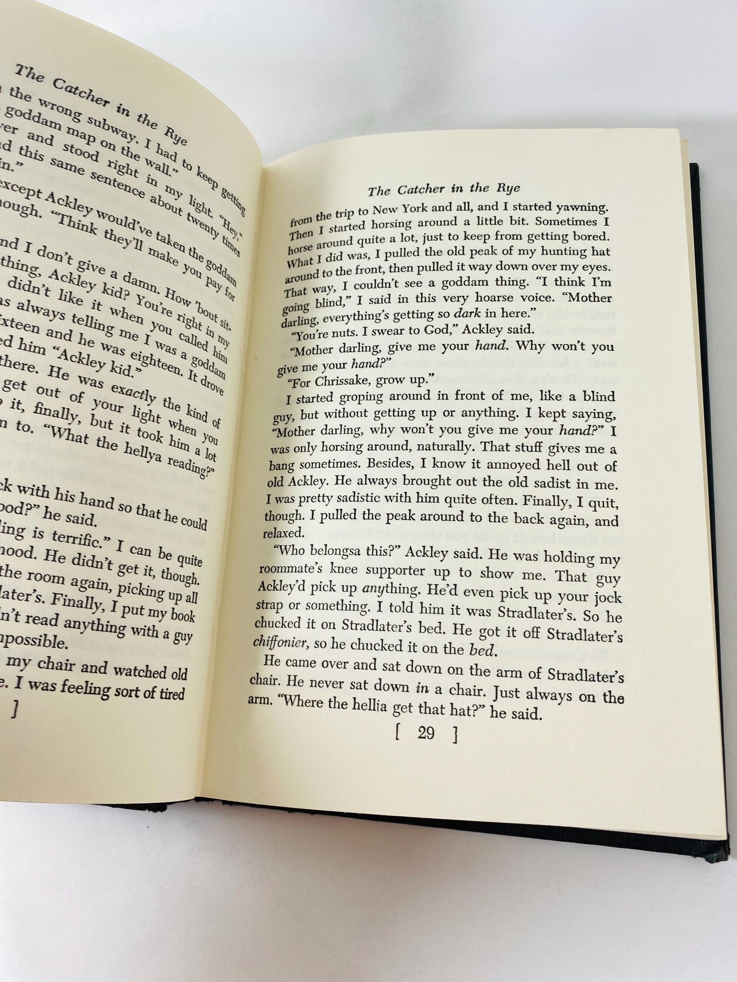 Catcher in the Rye EARLY PRINTING by JD Salinger vintage book circa 1951 Teenage angst & alienation Holden Caulfield gift