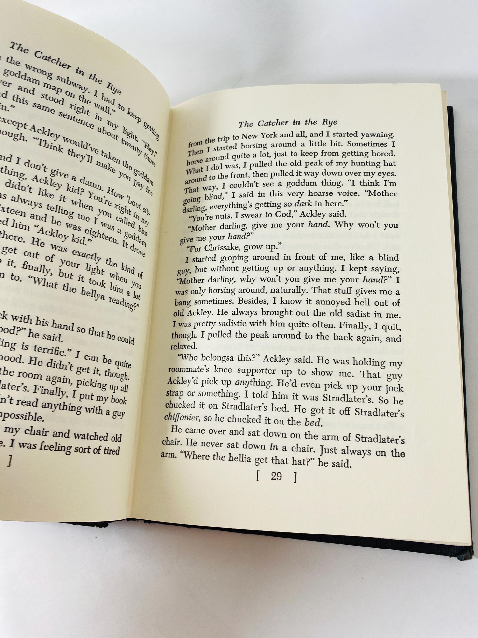 Catcher in the Rye EARLY PRINTING by JD Salinger vintage book circa 1951 Teenage angst & alienation Holden Caulfield gift