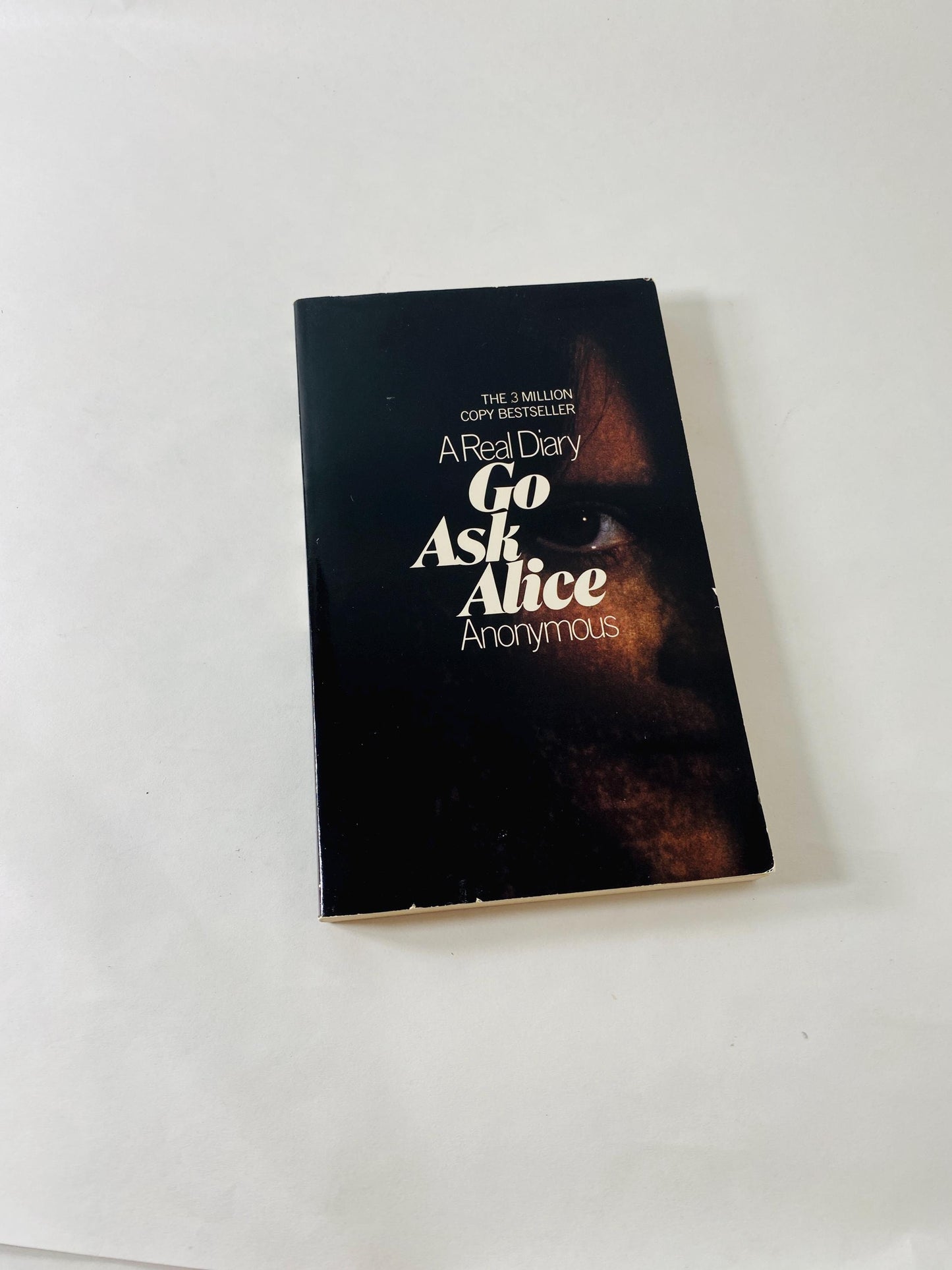 Go Ask Alice vintage paperback book circa 1982 Alcoholics Anonymous AA Recovery, Addiction, NA, Al-Anon, sobriety, gift