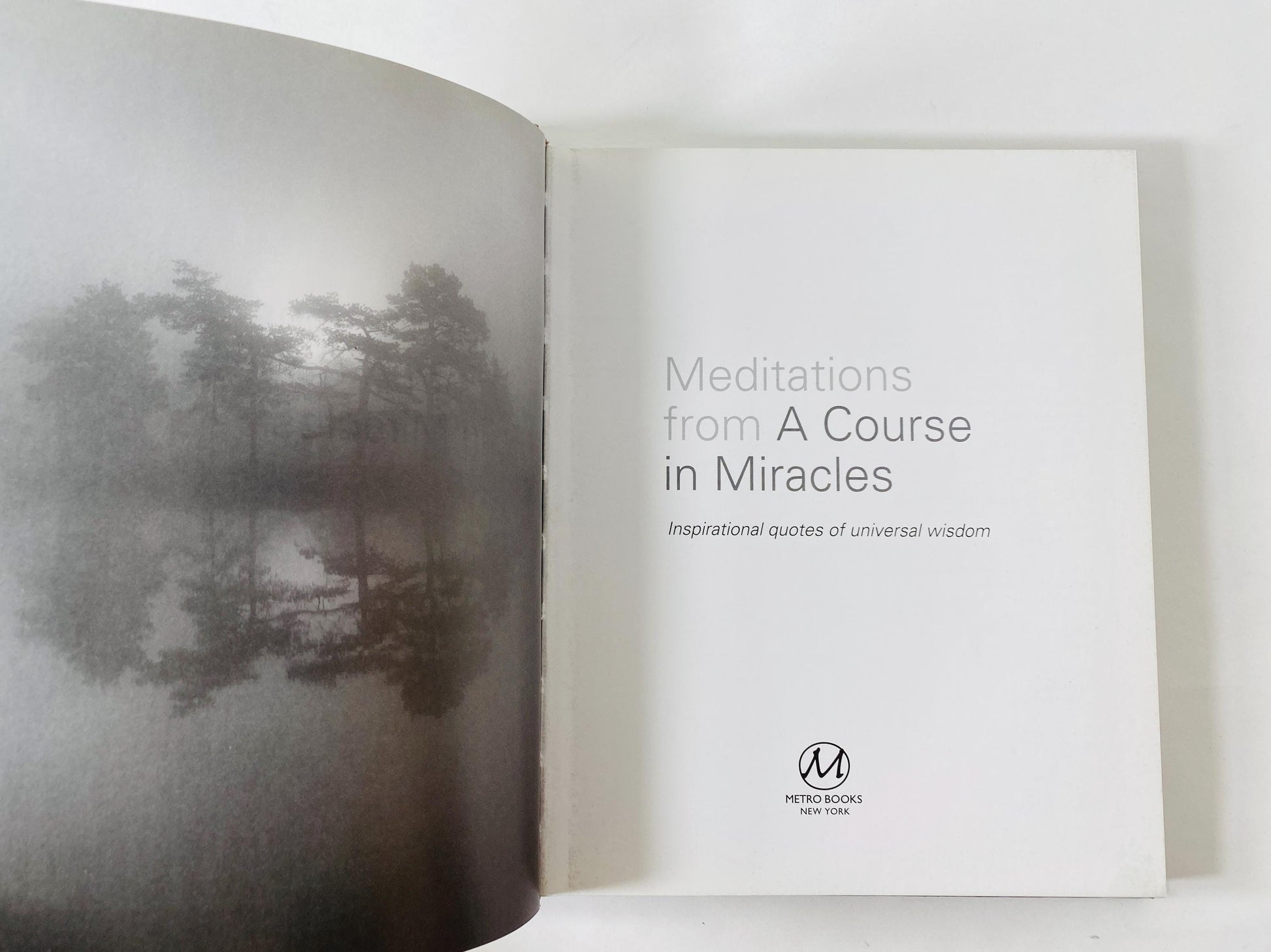 Meditations from a Course in Miracles EARLY PRINTING Combined Volume vintage book Twelve Steps Alcoholic AA Al Anon Anonymous