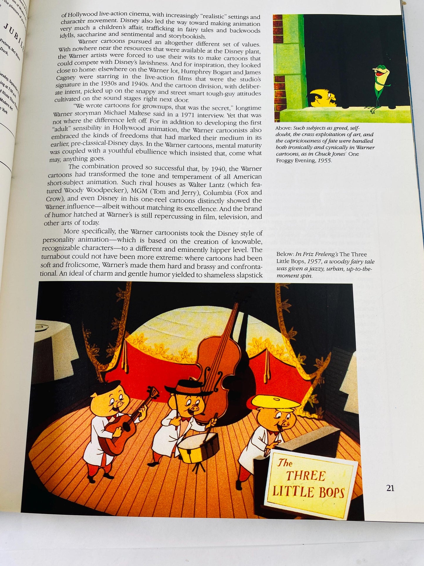 That’s All Folks The Art of Warner Bros Animation Steve Schneider vintage 1988 First Edition Hardcover Looney Tunes Cartoon Art Book