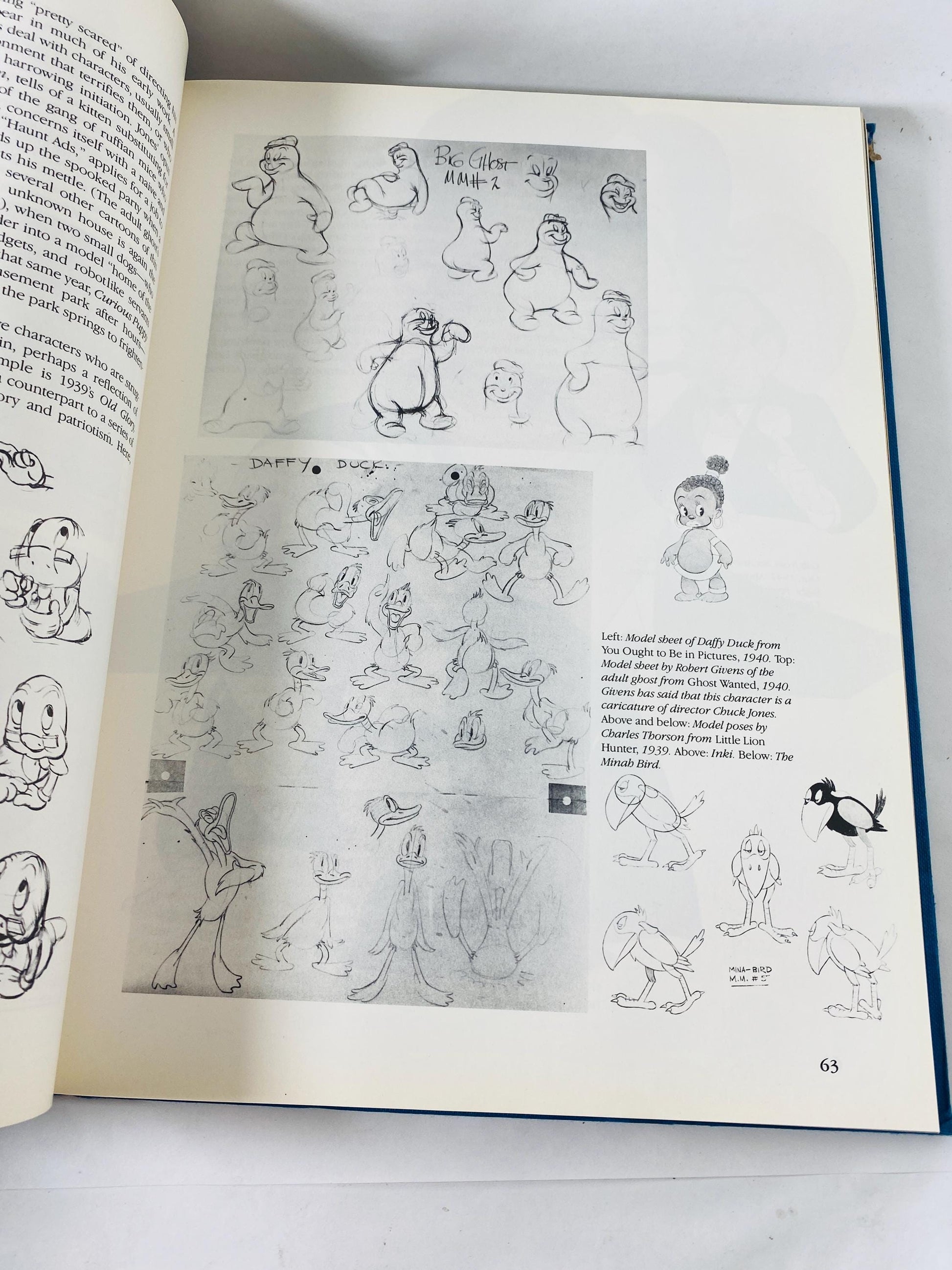 That’s All Folks The Art of Warner Bros Animation Steve Schneider vintage 1988 First Edition Hardcover Looney Tunes Cartoon Art Book
