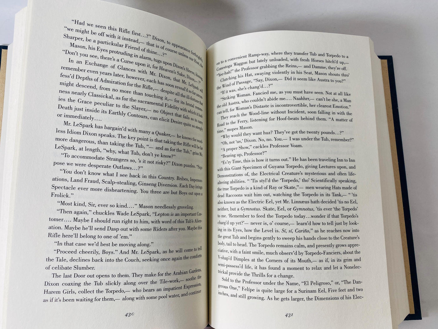 Mason & Dixon vintage book by Thomas Pynchon FIRST EDITION. Henry Holt and Co. Circa 1997.