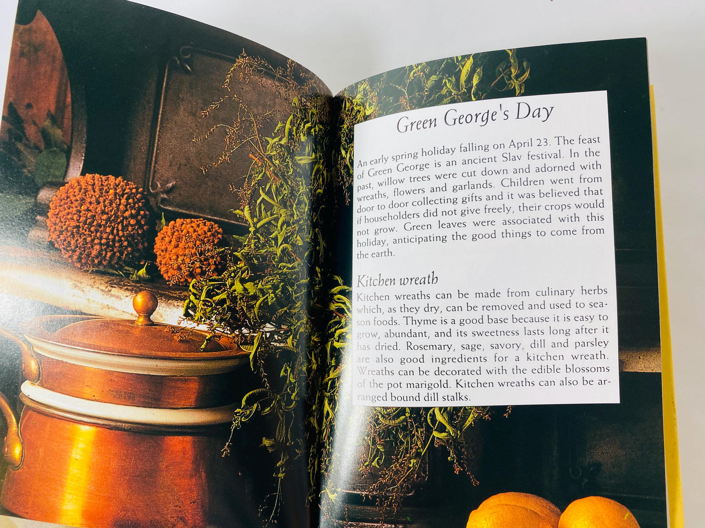 World of Herbs & Flowers Adelma Grenier Simmons 1992 vintage book, Caprilands Herb Gardening Potpourri Wreaths