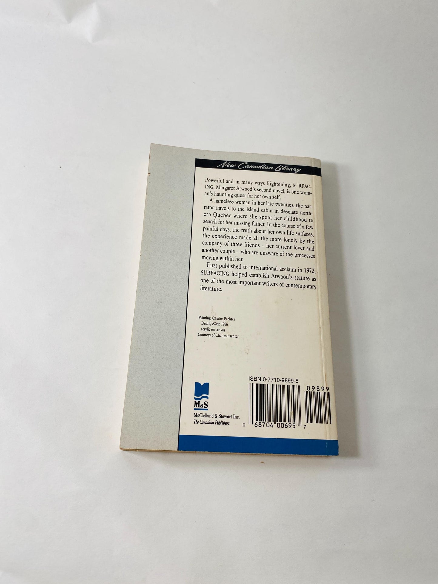 Surfacing vintage paperback book by Margaret Atwood author of the Handmaid's Tale psychological feminist themes patriarchy nationalism