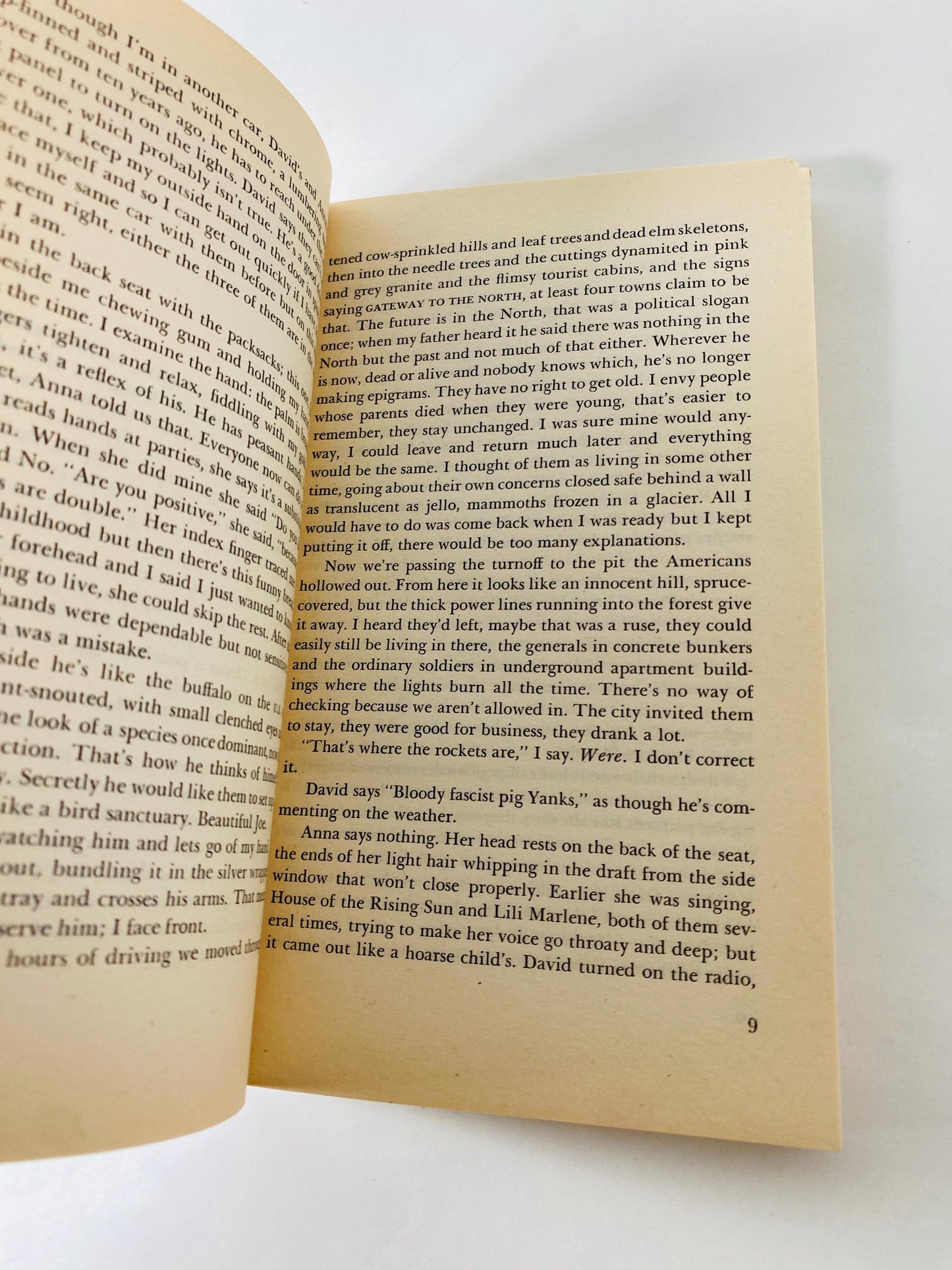 Surfacing vintage paperback book by Margaret Atwood author of the Handmaid's Tale psychological feminist themes patriarchy nationalism