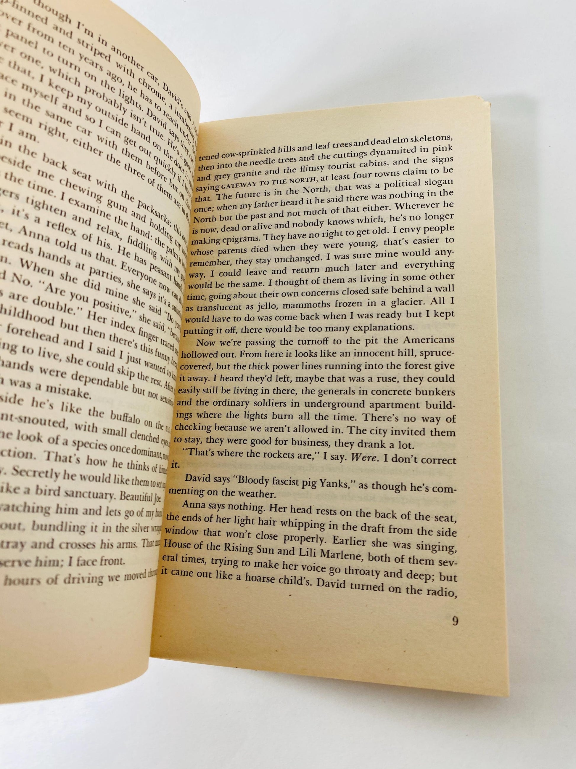 Surfacing vintage paperback book by Margaret Atwood author of the Handmaid's Tale psychological feminist themes patriarchy nationalism