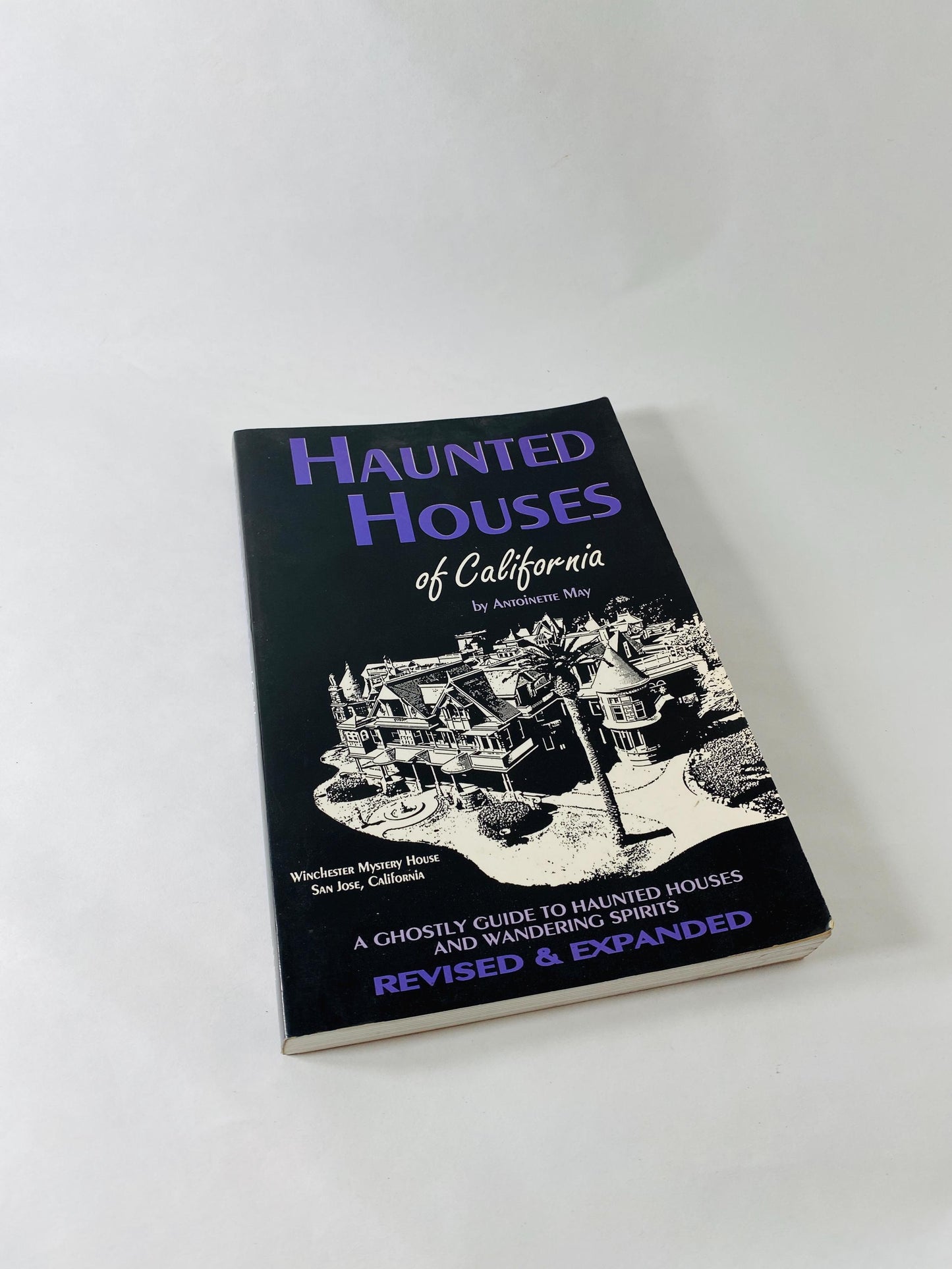 Haunted Houses of California vintage paperback book by by Antoinette circa 2000 occultGhost Stories Paranormal Travel Guide