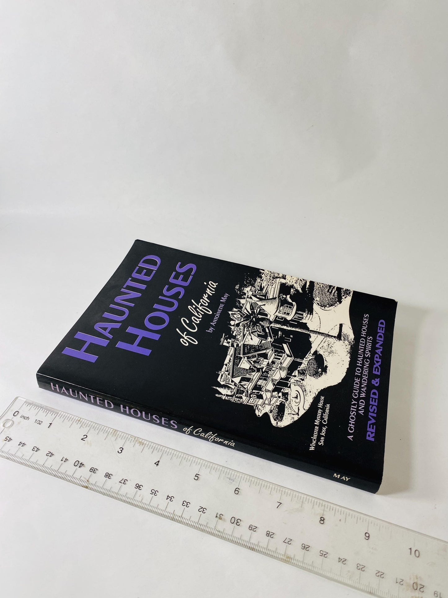 Haunted Houses of California vintage paperback book by by Antoinette circa 2000 occultGhost Stories Paranormal Travel Guide