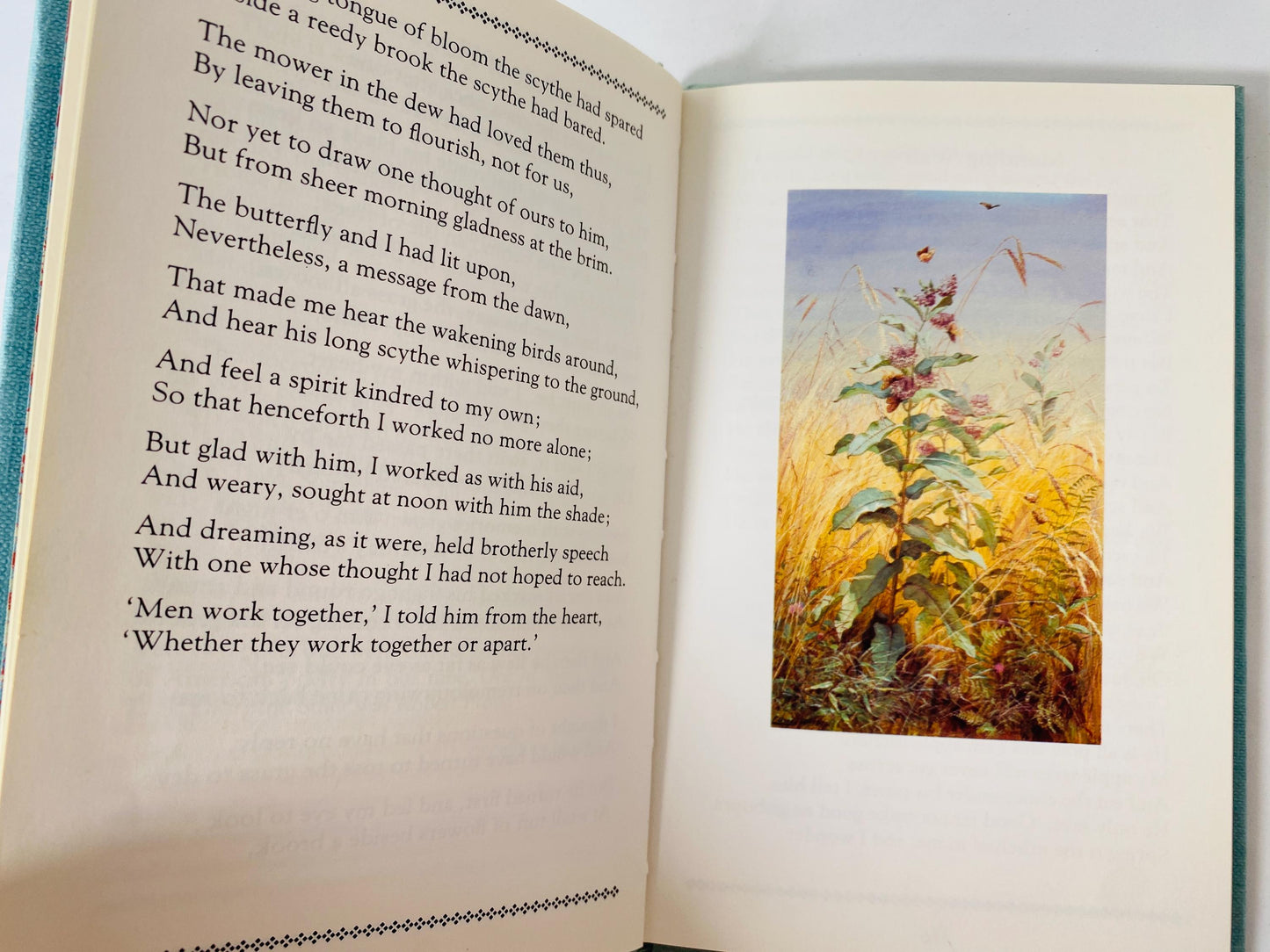 Poetry of Robert Frost vintage book of poems circa 1986 EARLY PRINTING home decor Rural Life Pulitzer Prize Road Less Traveled