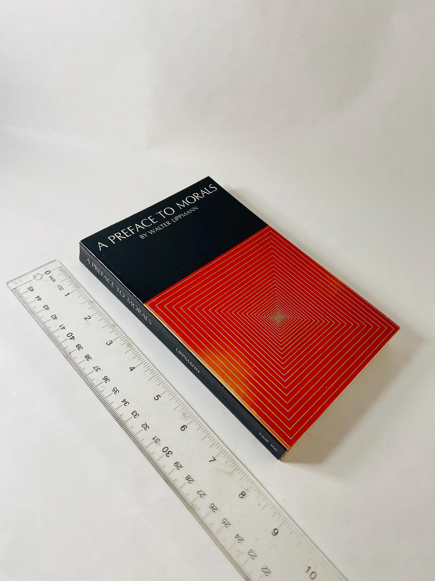Preface to Morals Walter Lippmann 1964 vintage paperback book Philosophy Morality Ethics Book