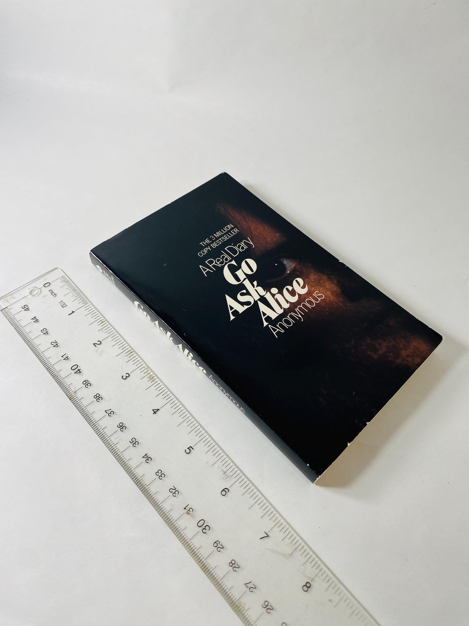 Go Ask Alice vintage paperback book circa 1982 Alcoholics Anonymous AA Recovery, Addiction, NA, Al-Anon, sobriety, gift