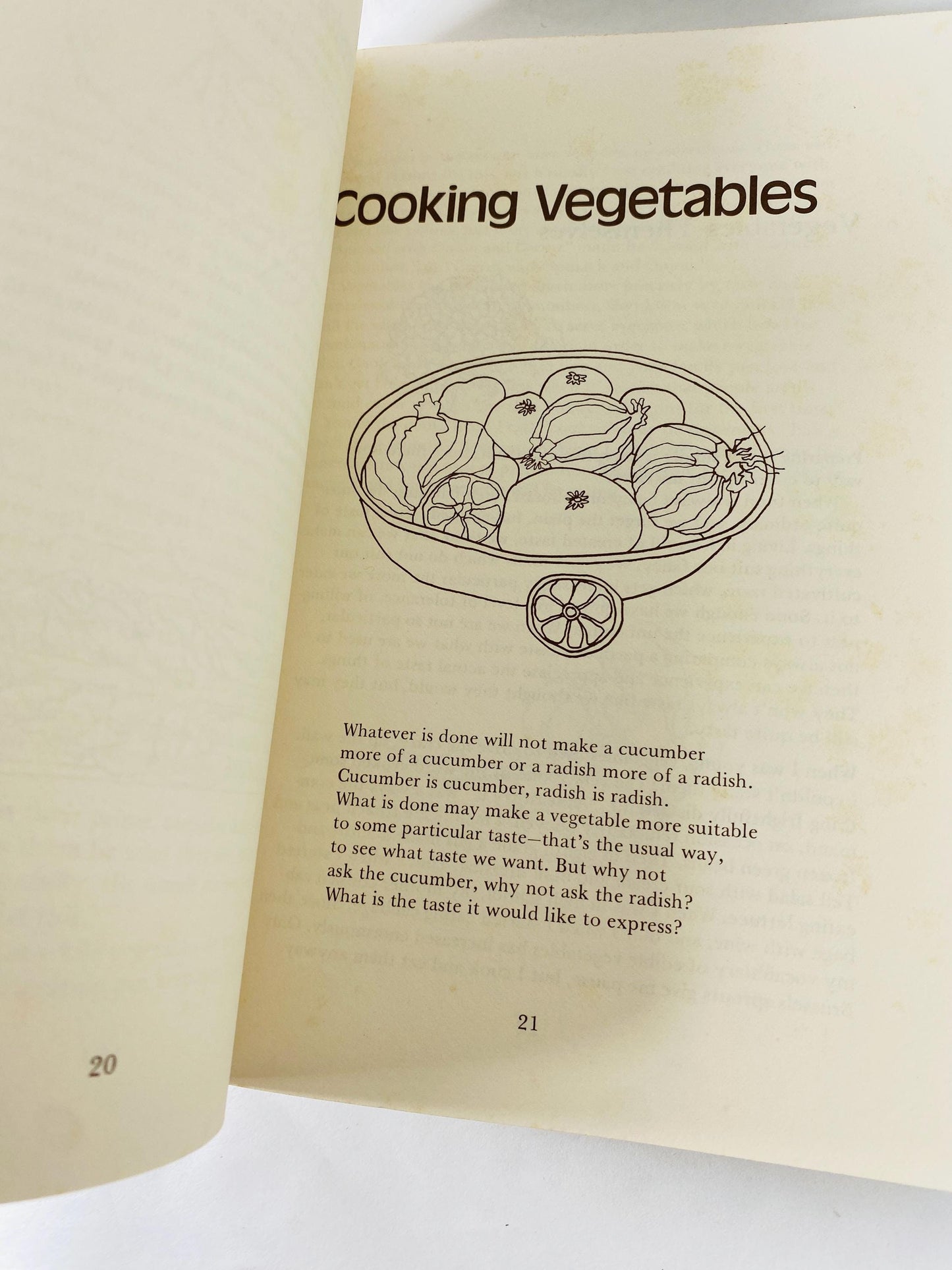 Tassajara Cooking Edward Espe Brown Shambhala Vegetarian vintage Cookbook circa 1973 Zen Center Paperback Vintage Natural Food Recipes