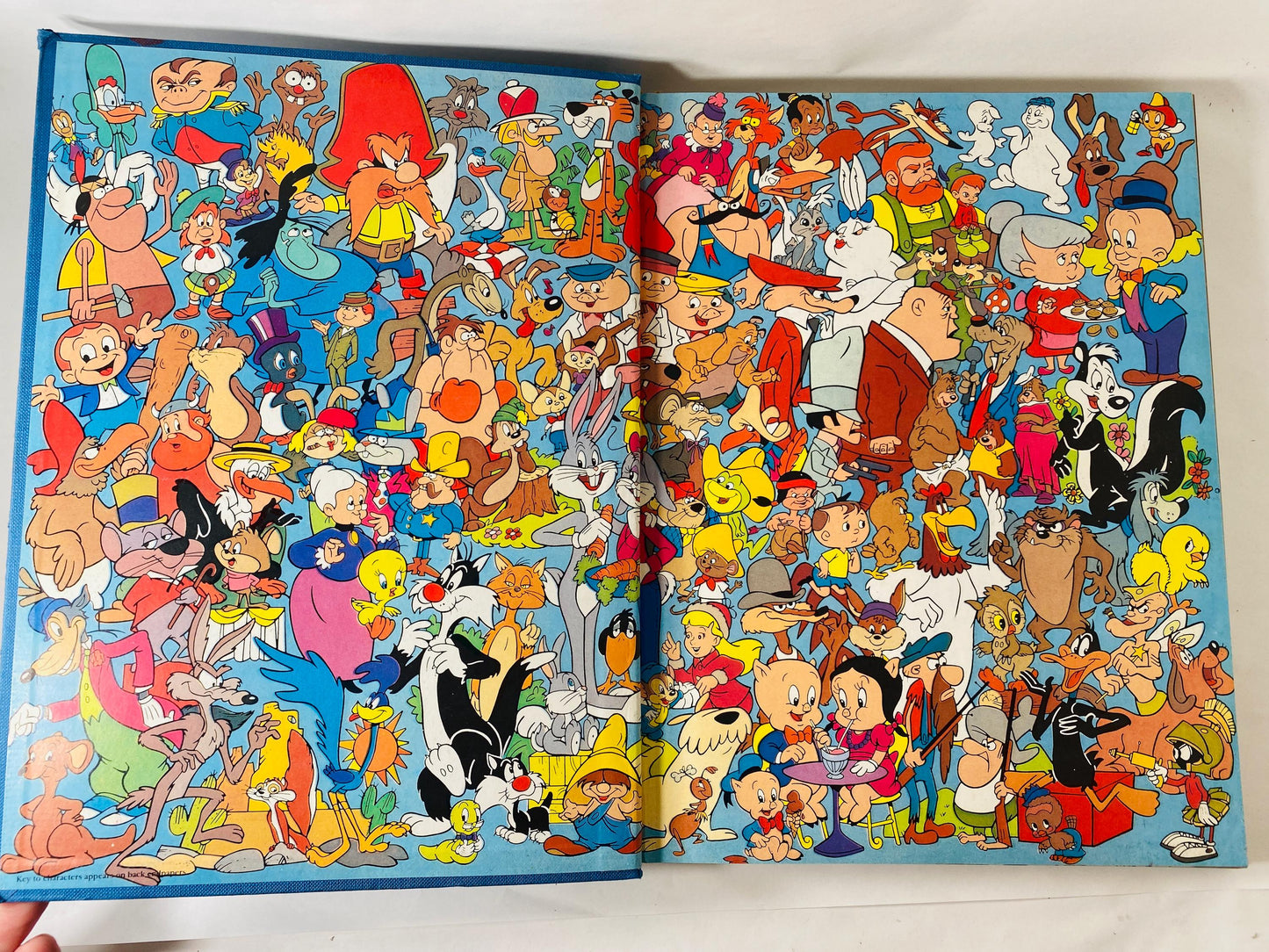 That’s All Folks The Art of Warner Bros Animation Steve Schneider vintage 1988 First Edition Hardcover Looney Tunes Cartoon Art Book