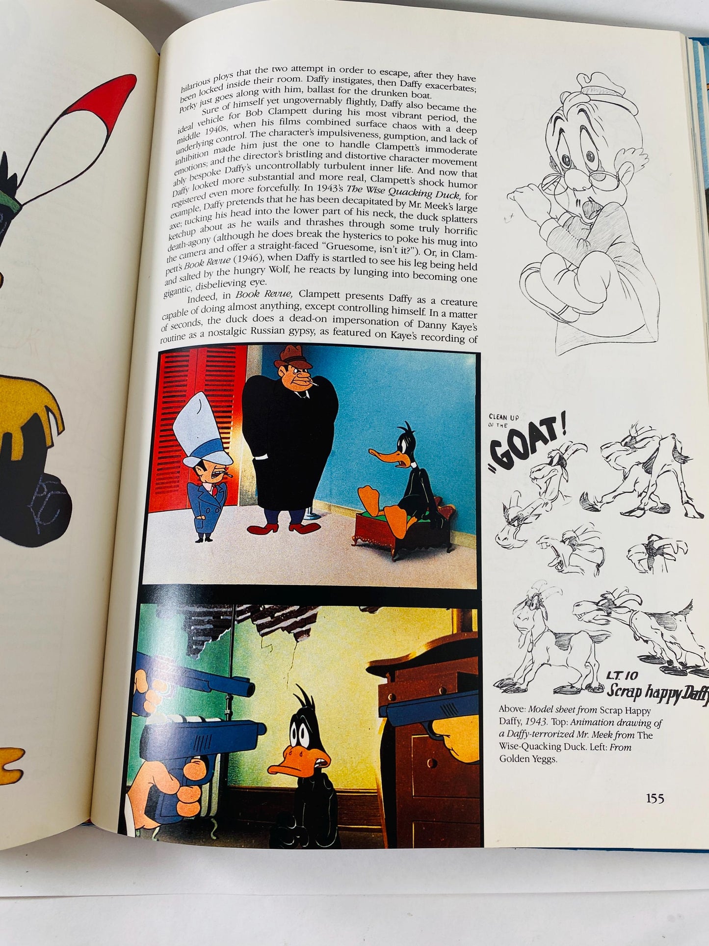 That’s All Folks The Art of Warner Bros Animation Steve Schneider vintage 1988 First Edition Hardcover Looney Tunes Cartoon Art Book