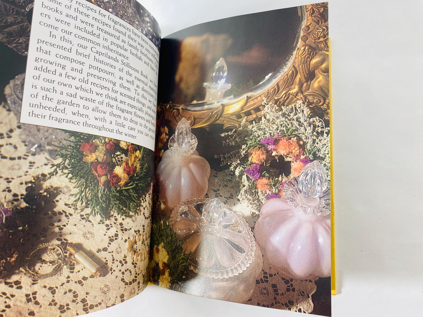 World of Herbs & Flowers Adelma Grenier Simmons 1992 vintage book, Caprilands Herb Gardening Potpourri Wreaths