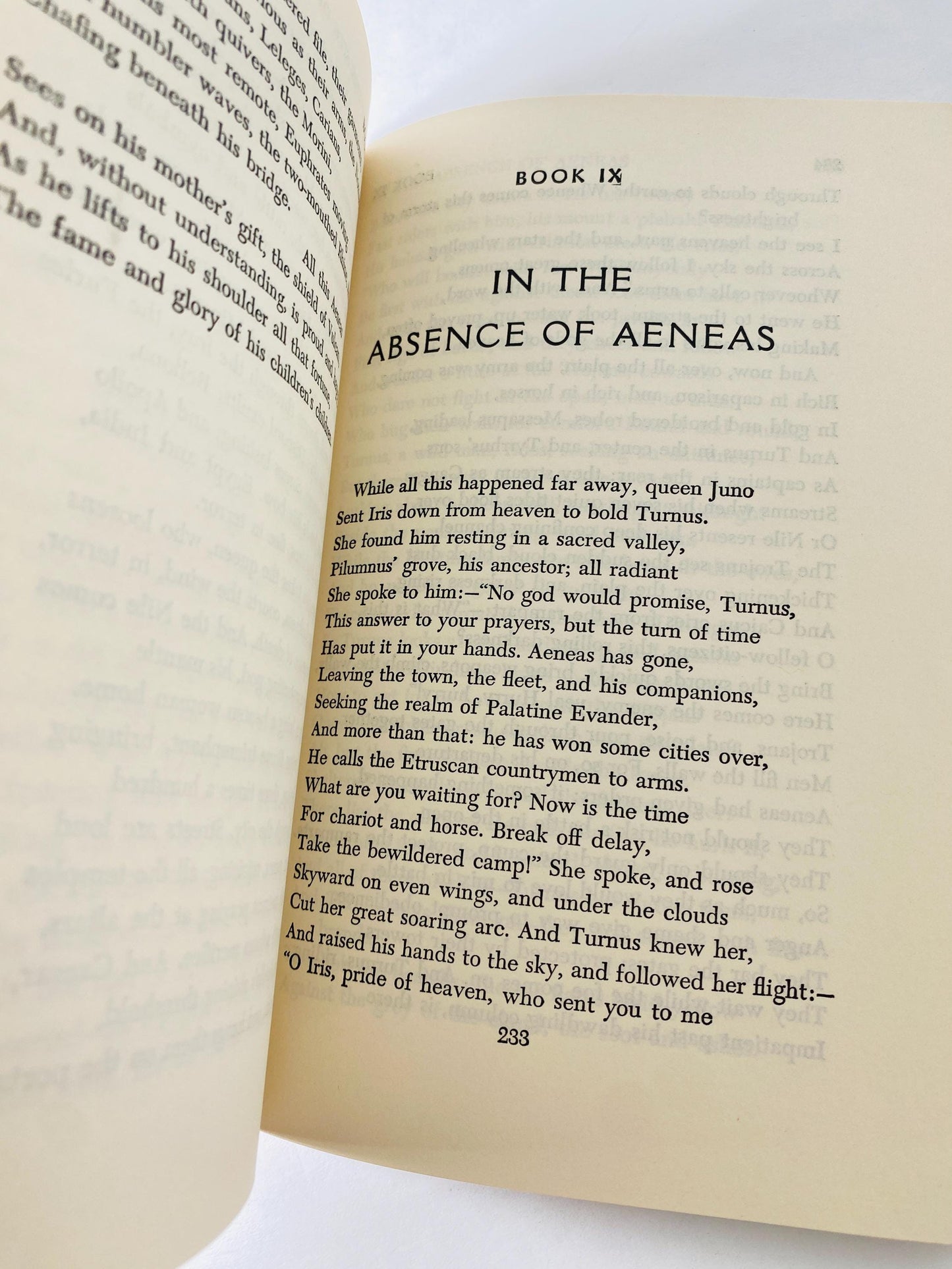 1952 The Aeneid of Virgil Vintage Paperback translated by Rolfe Humphries Classic Literature Latin epic poem Homer Odyssey