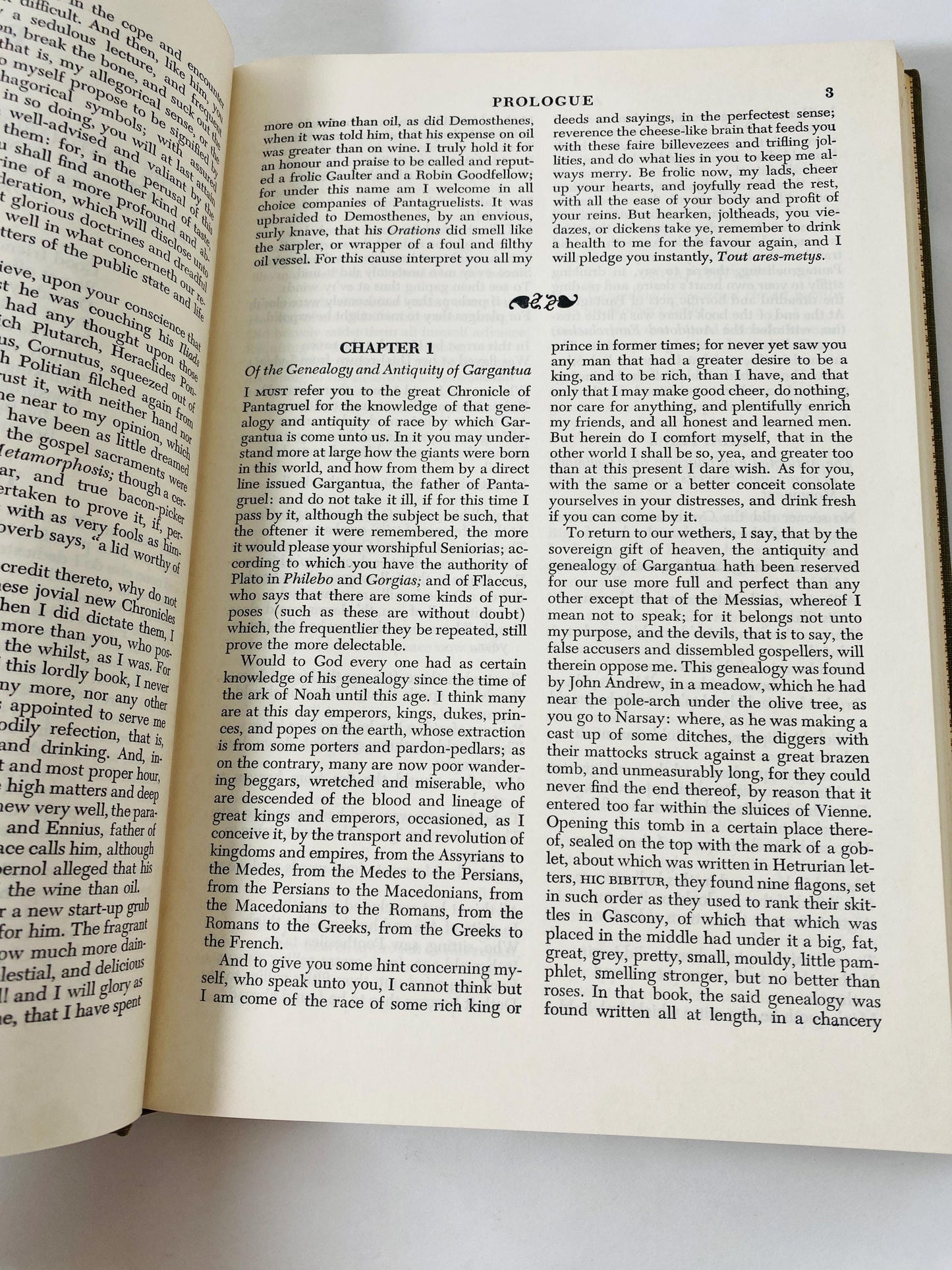 1958 Rabelais Works vintage Britannica Great books Gargantua and Pantagruel