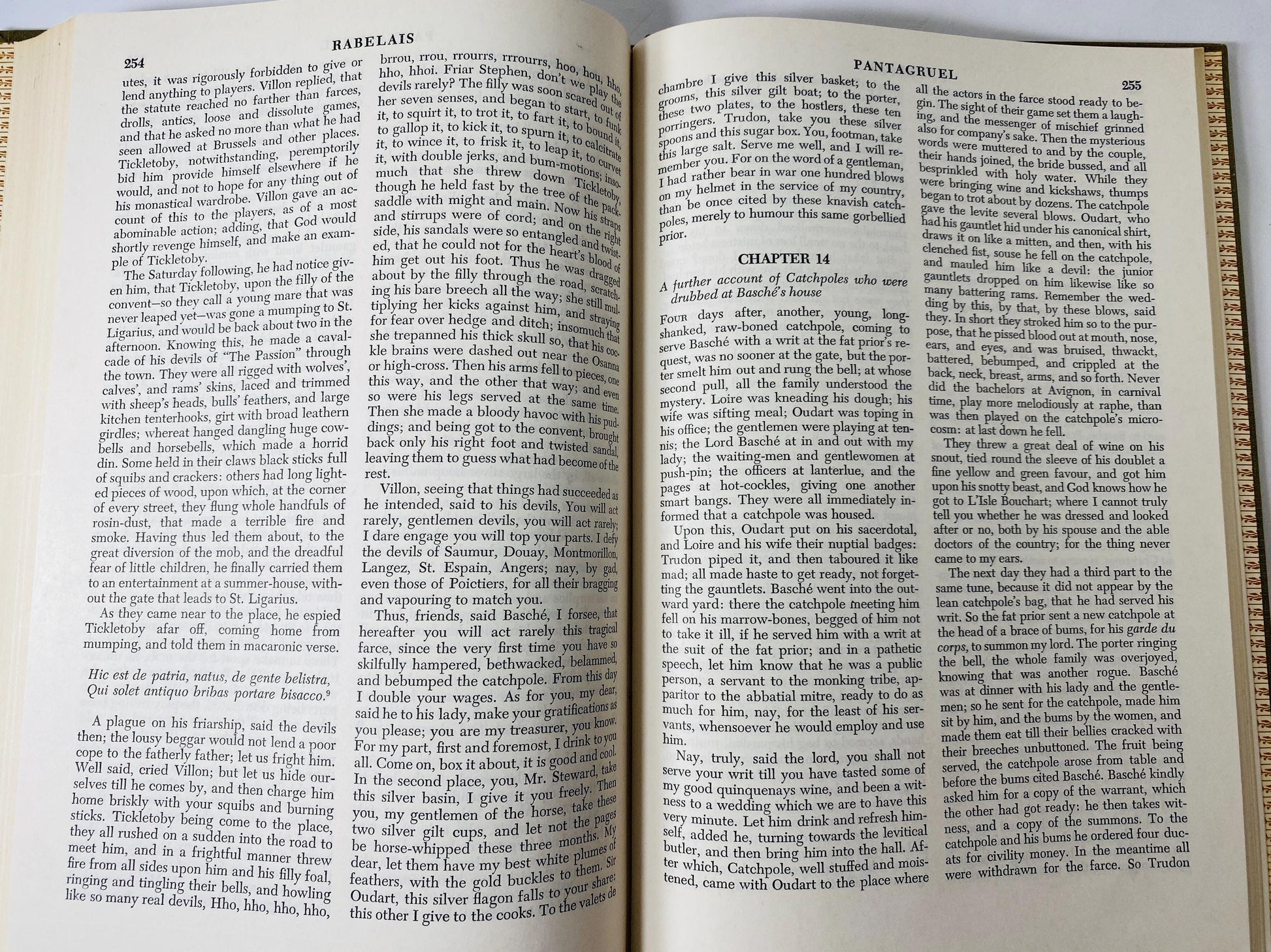 1958 Rabelais Works vintage Britannica Great books Gargantua and Pantagruel