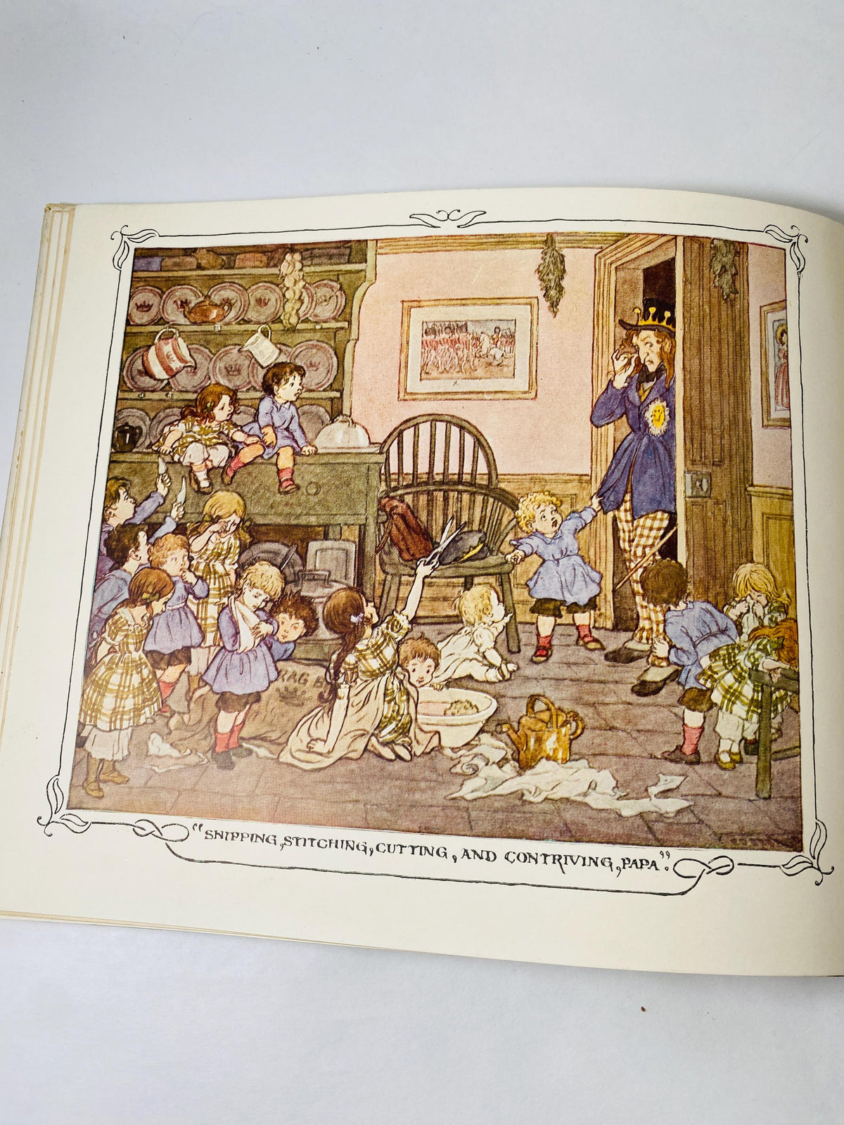1920s Magic Fishbone vintage Charles Dickens illustrated antique Children’s Book Stocking stuffer children's gift.