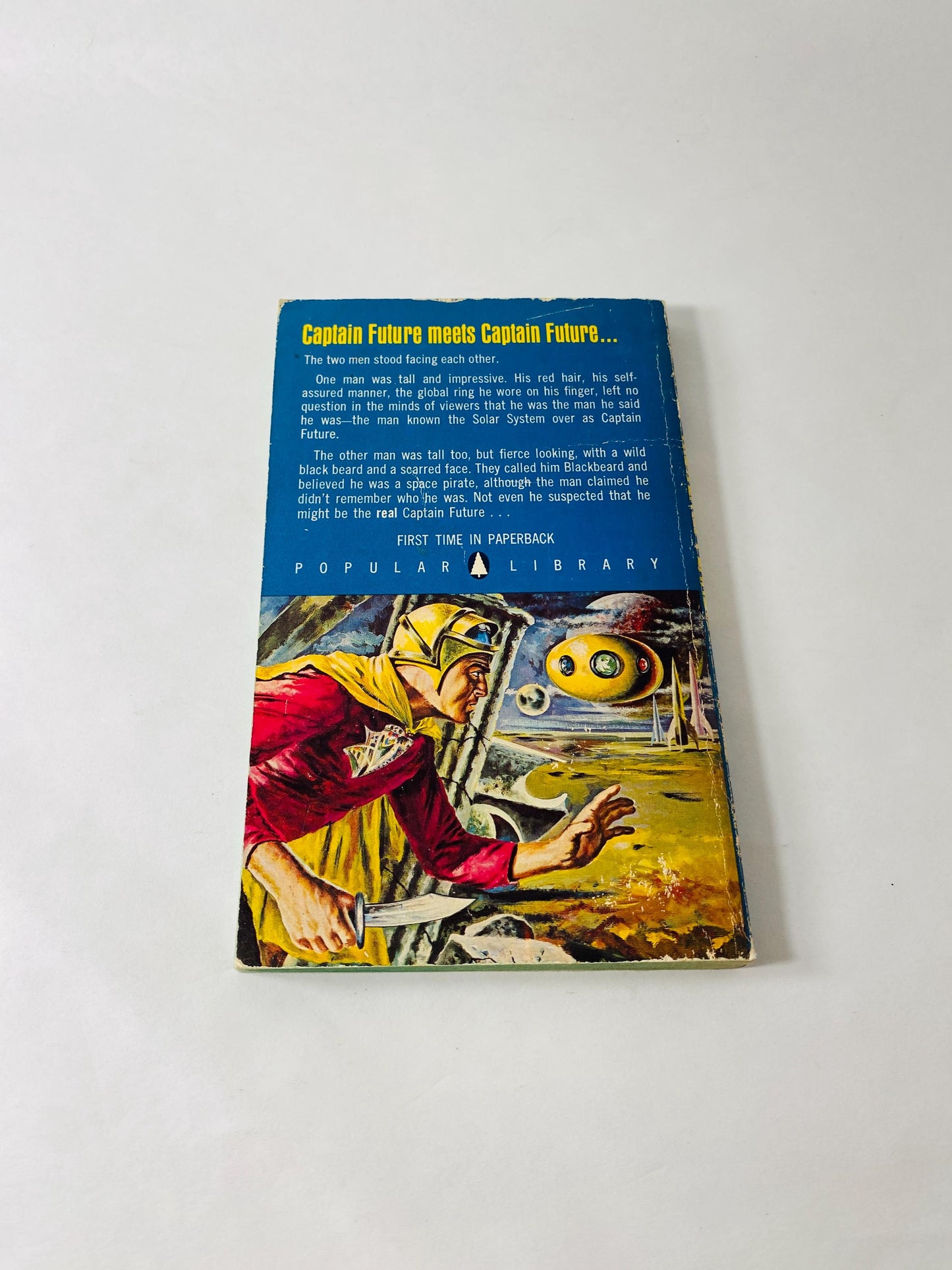 1969 Tenth Planet Brett Sterling Captain Future Vintage Sci Fi Paperback Popular Library Pulp Cover book vintage science fiction